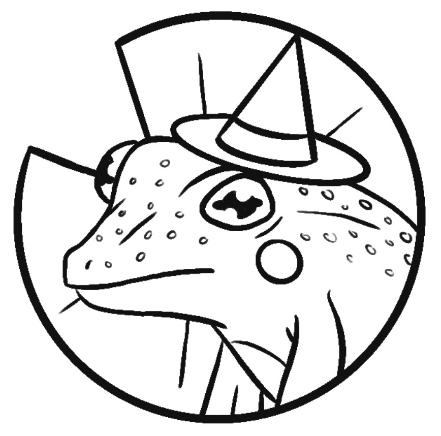 Frog in a Witch Hat