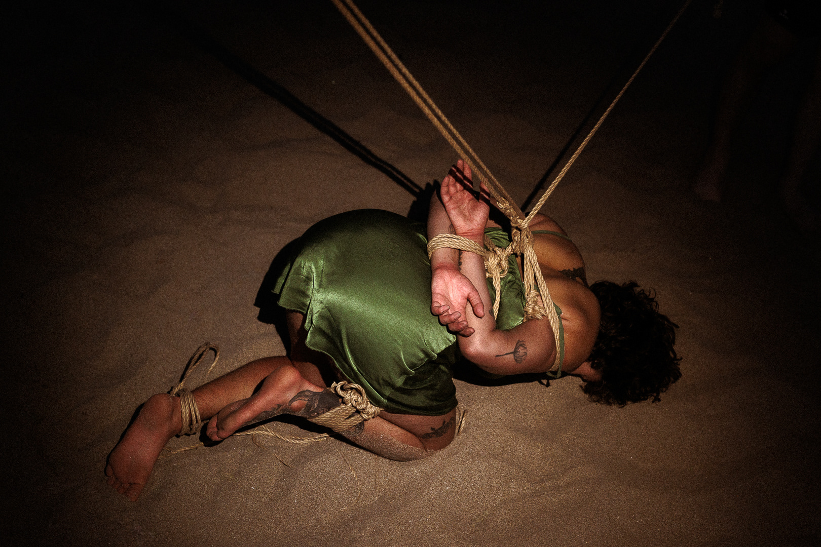 Cordes par Galaad.shibari | Lavandes Ropes | Assistance Amachouille & Eloa.nawa
