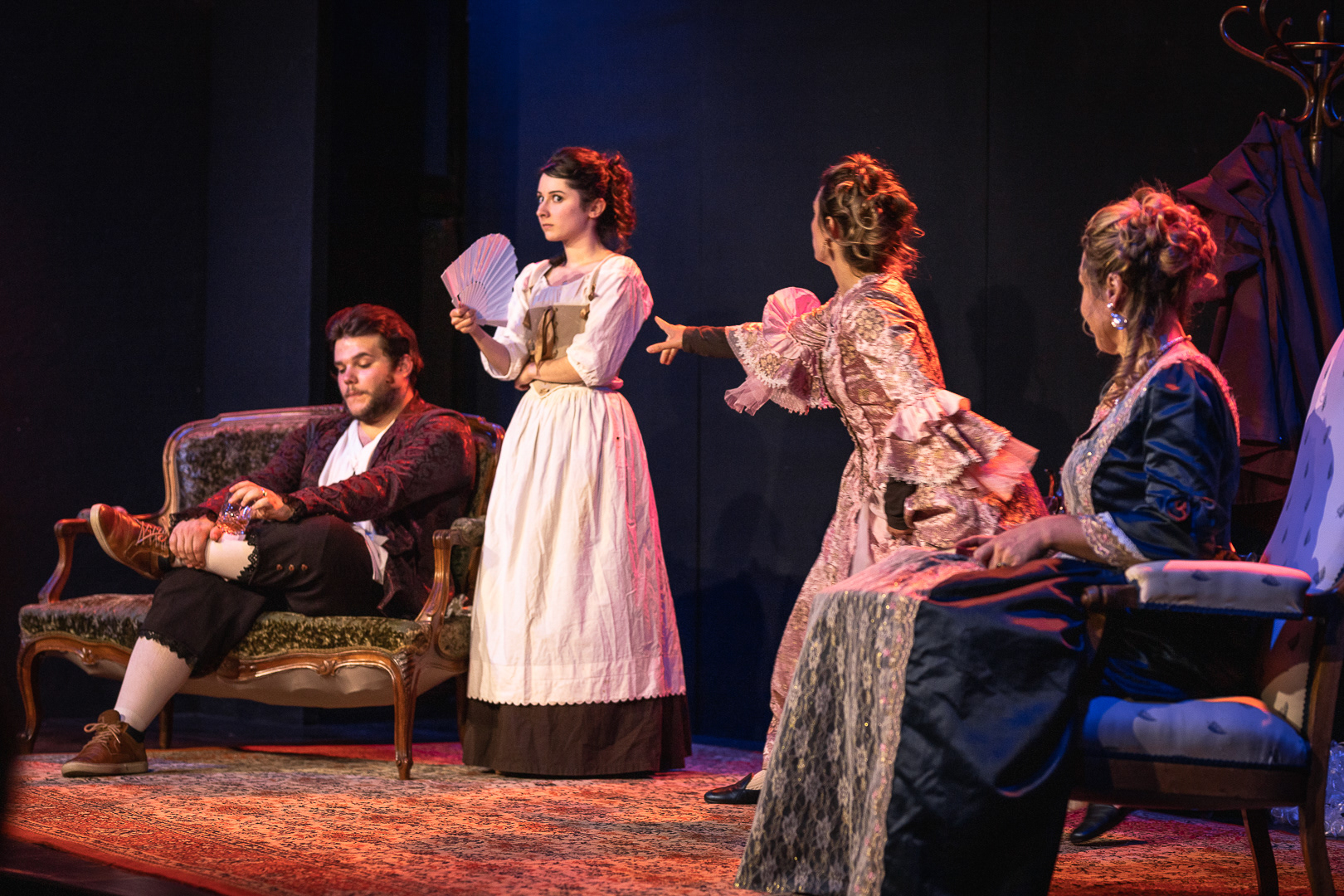 Benjamin Vandecasteele | Madison Vossius | Chloe Robert | Fabienne Terrenoire