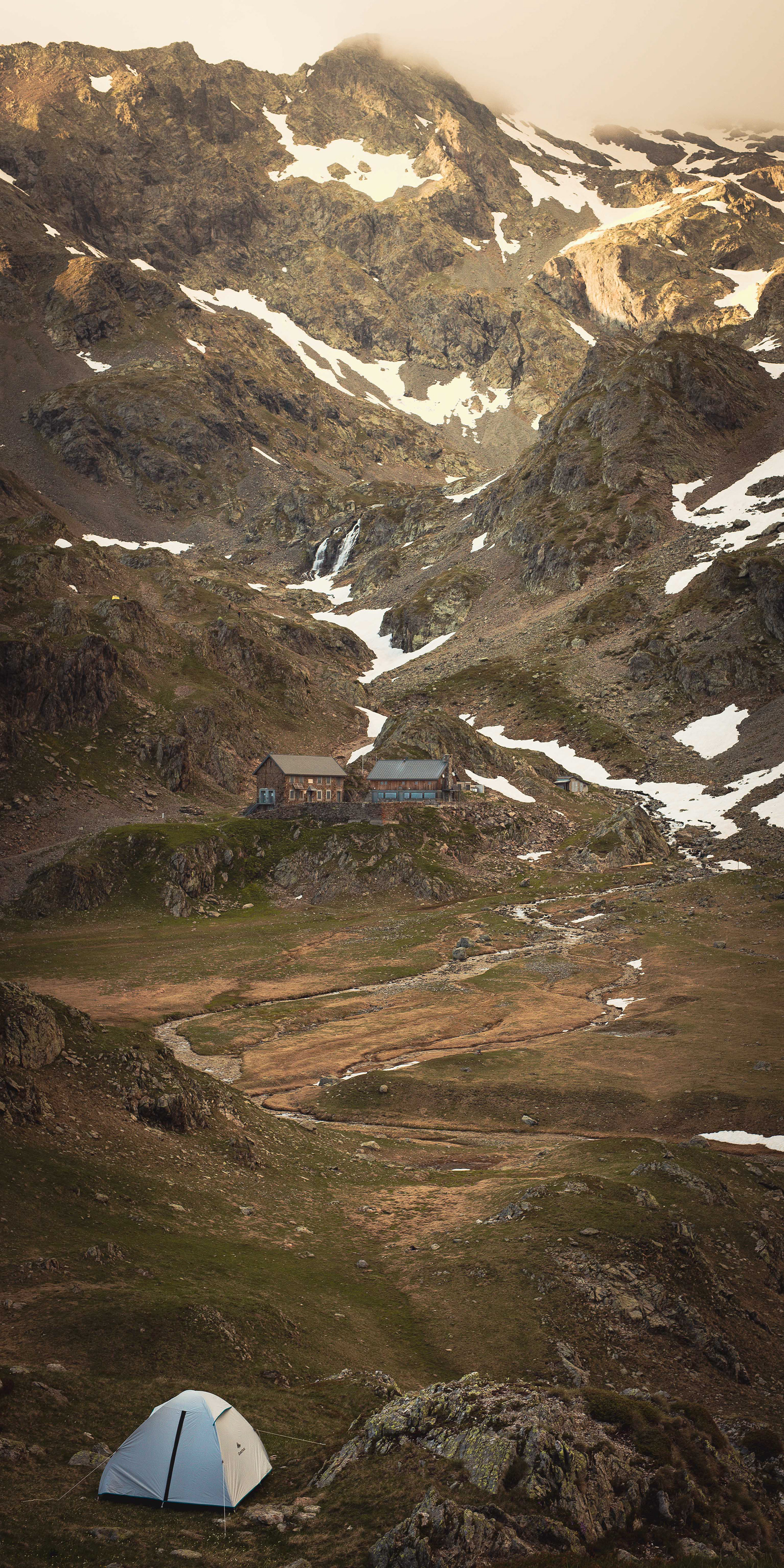 Bivouac au Refuge de la Pra