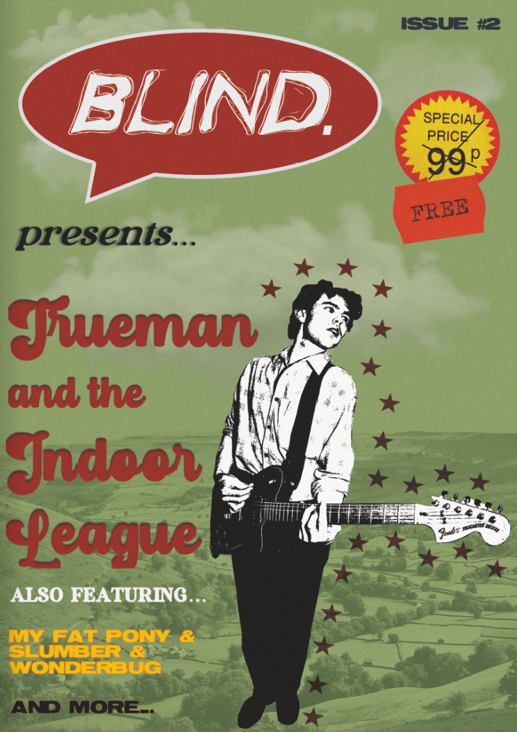 Front Cover of Issue 2 of Blind Zine