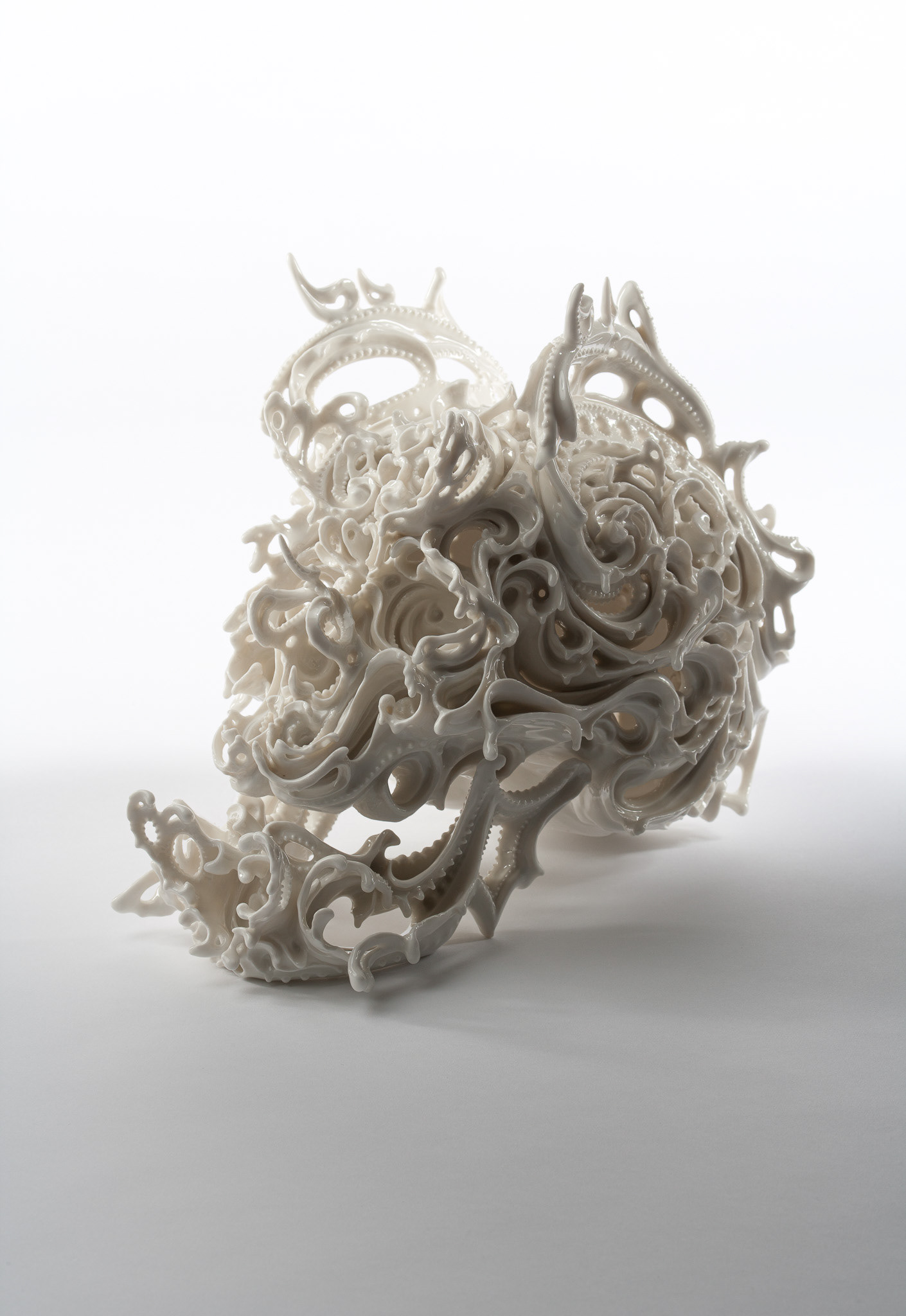 Predictive Dream XLIII, H 27× W 22 × D 32.3cm, Porcelain, 2013 