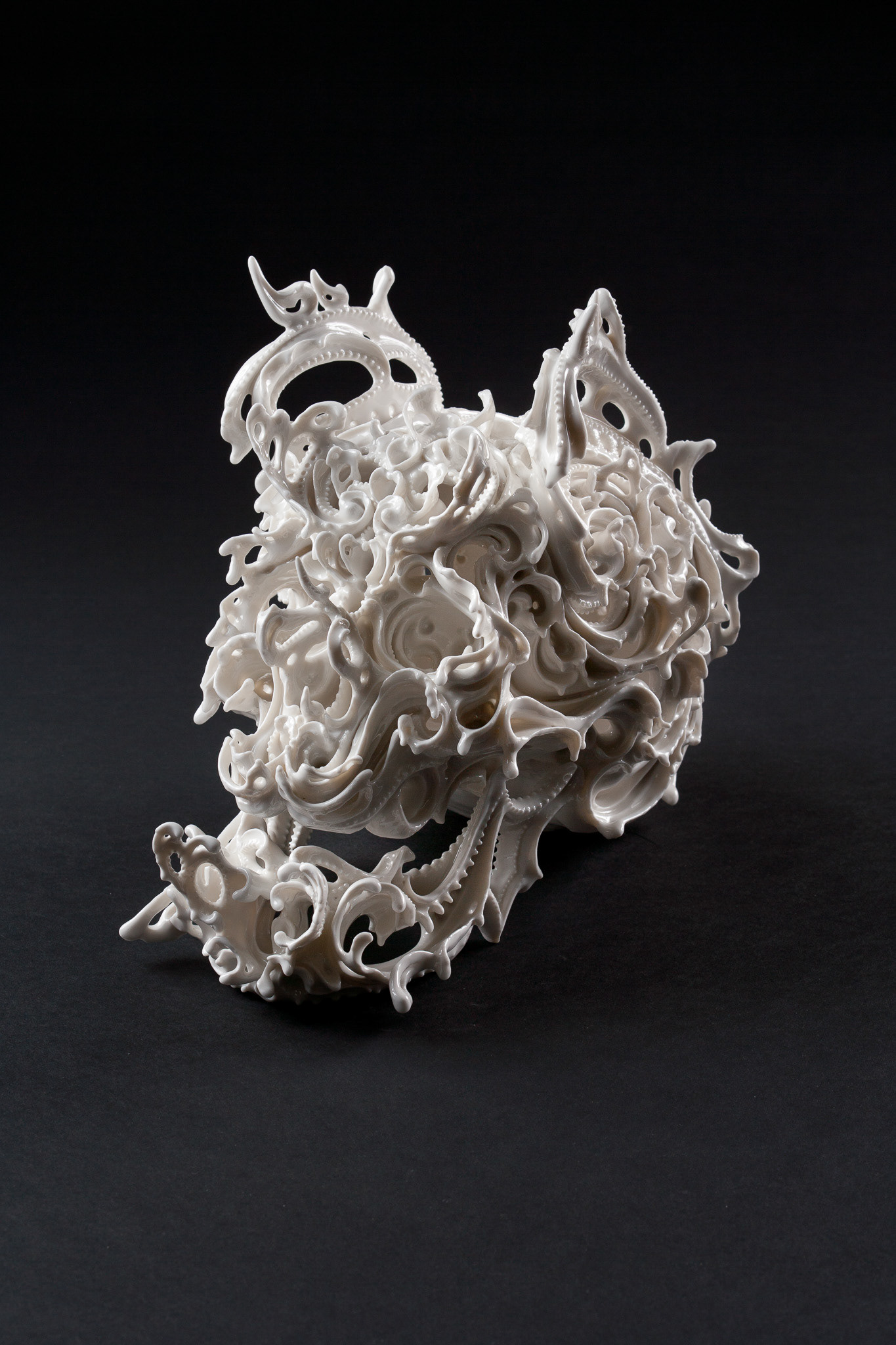 Predictive Dream XLIII, H 27× W 22 × D 32.3cm, Porcelain, 2013 