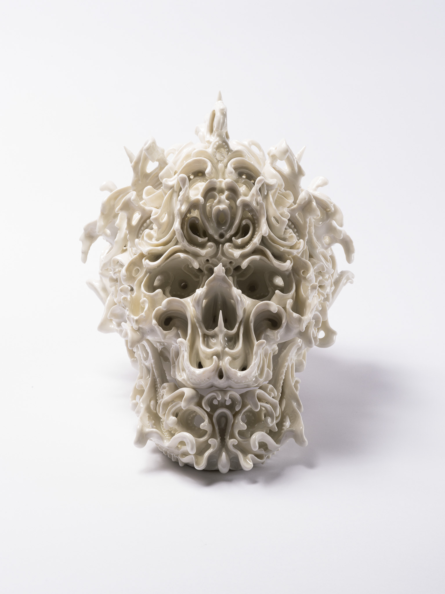 Predictive Dream LIII, H 28.7 × W 25 × D 35.5 cm,  Porcelain, 2016 