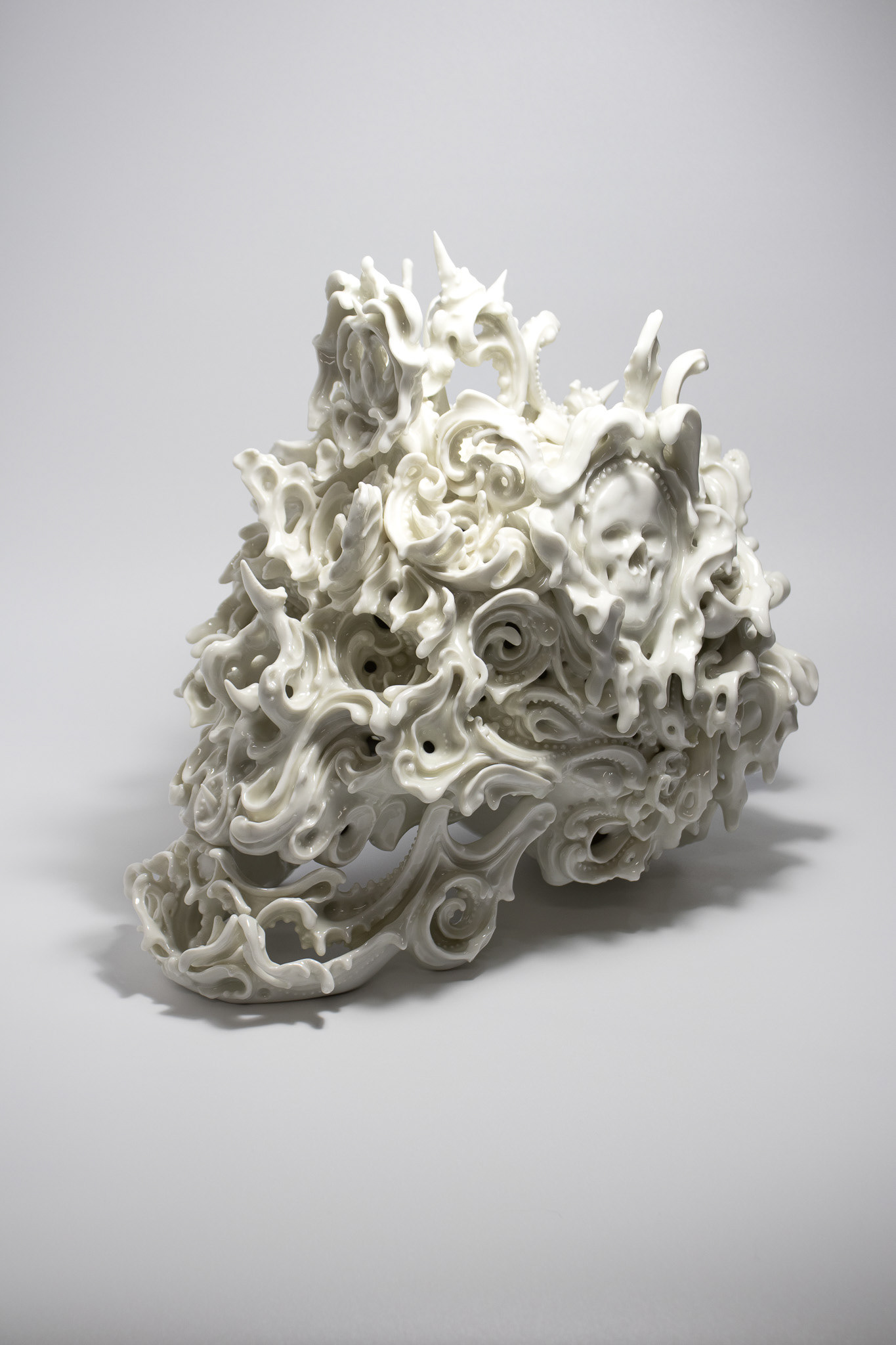 Predictive Dream LIX, H 30 x W x 21.8 x D 34.5cm, Porcelain, 2019