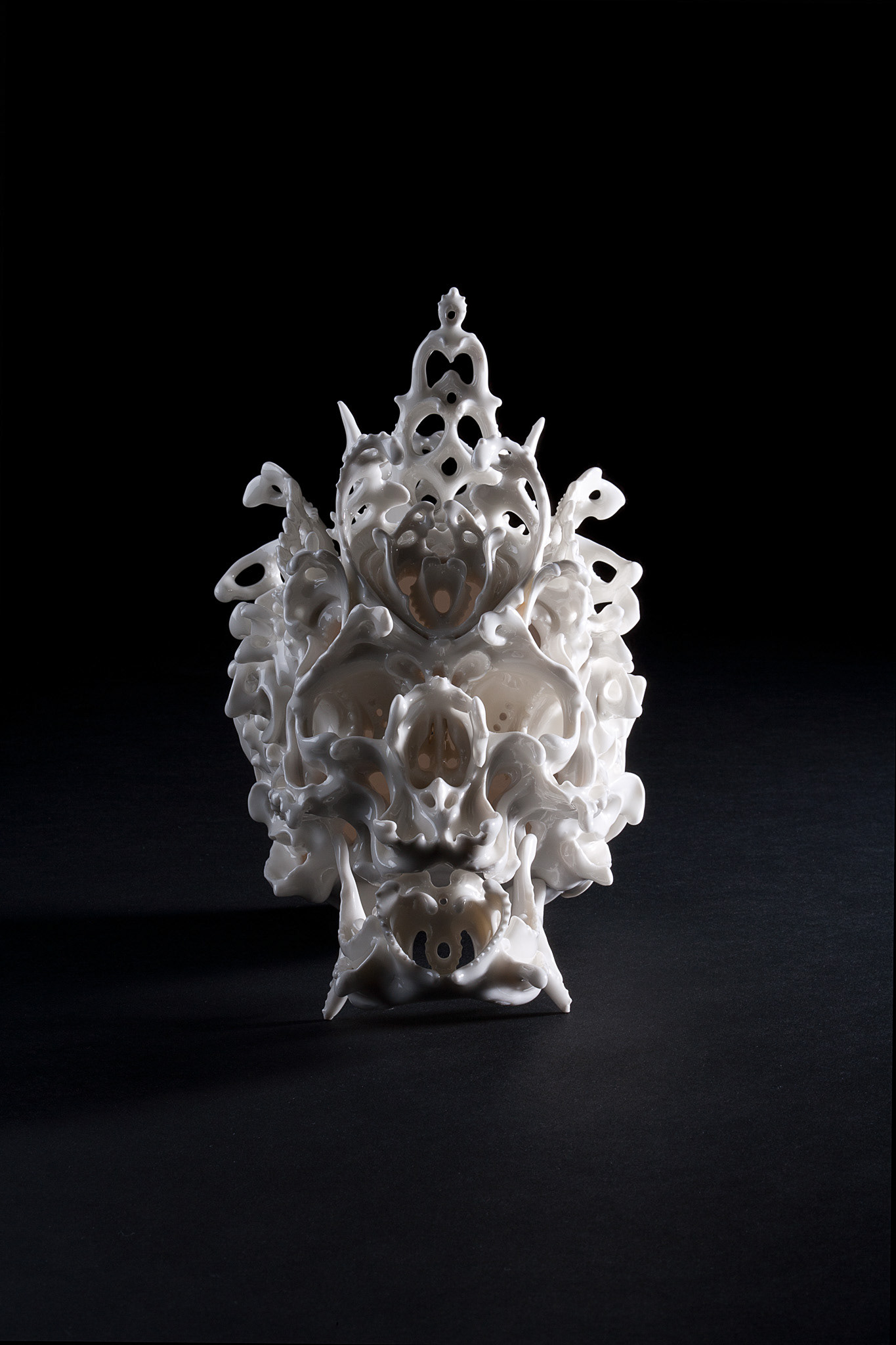Predictive Dream XXVIII, H 21.5 × W 13.5 × D 21.5cm, Porcelain, 2011
