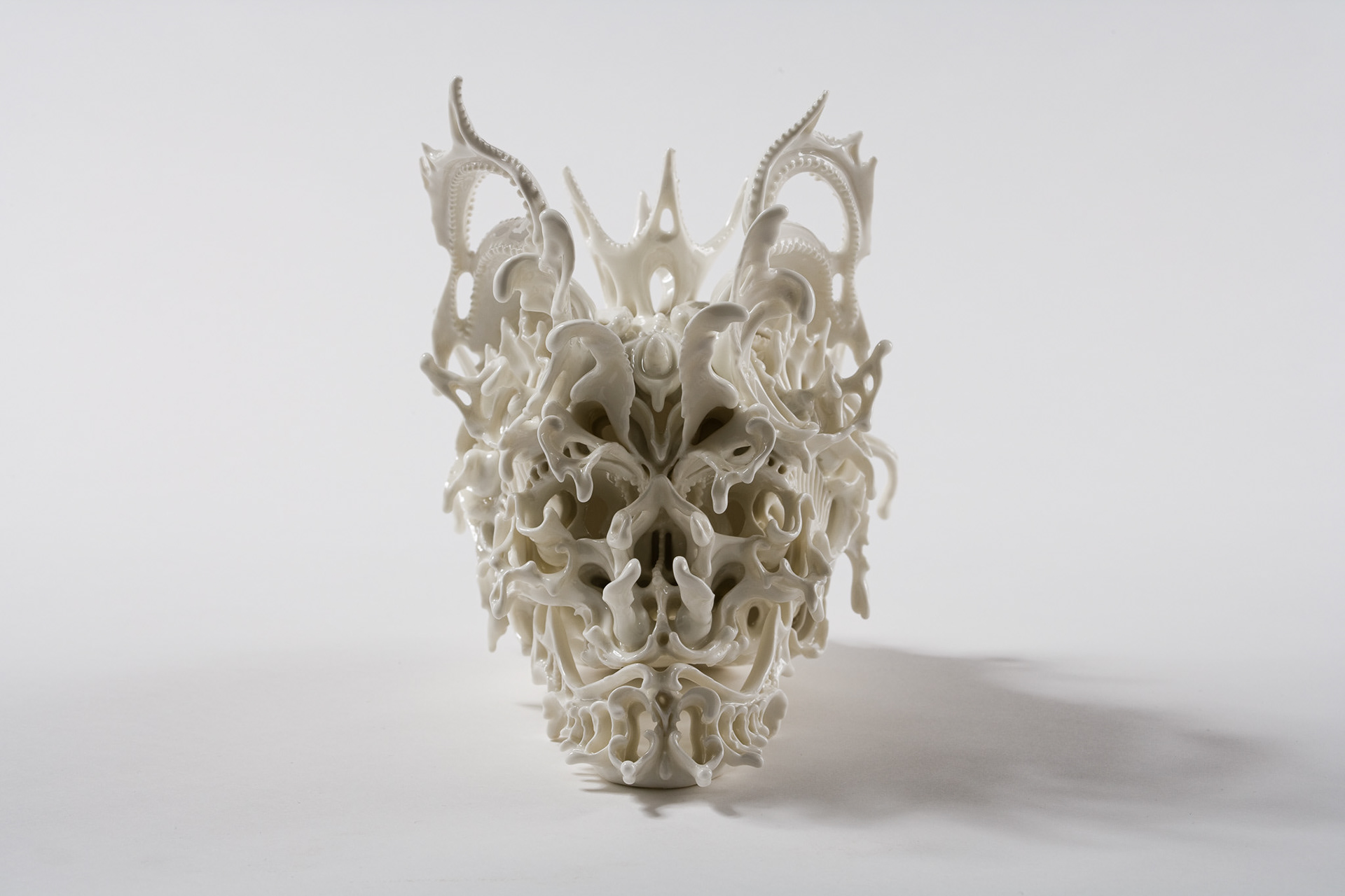 Predictive Dream XIV , H 21 × W 14 × D22 cm, 2010, Porcelain