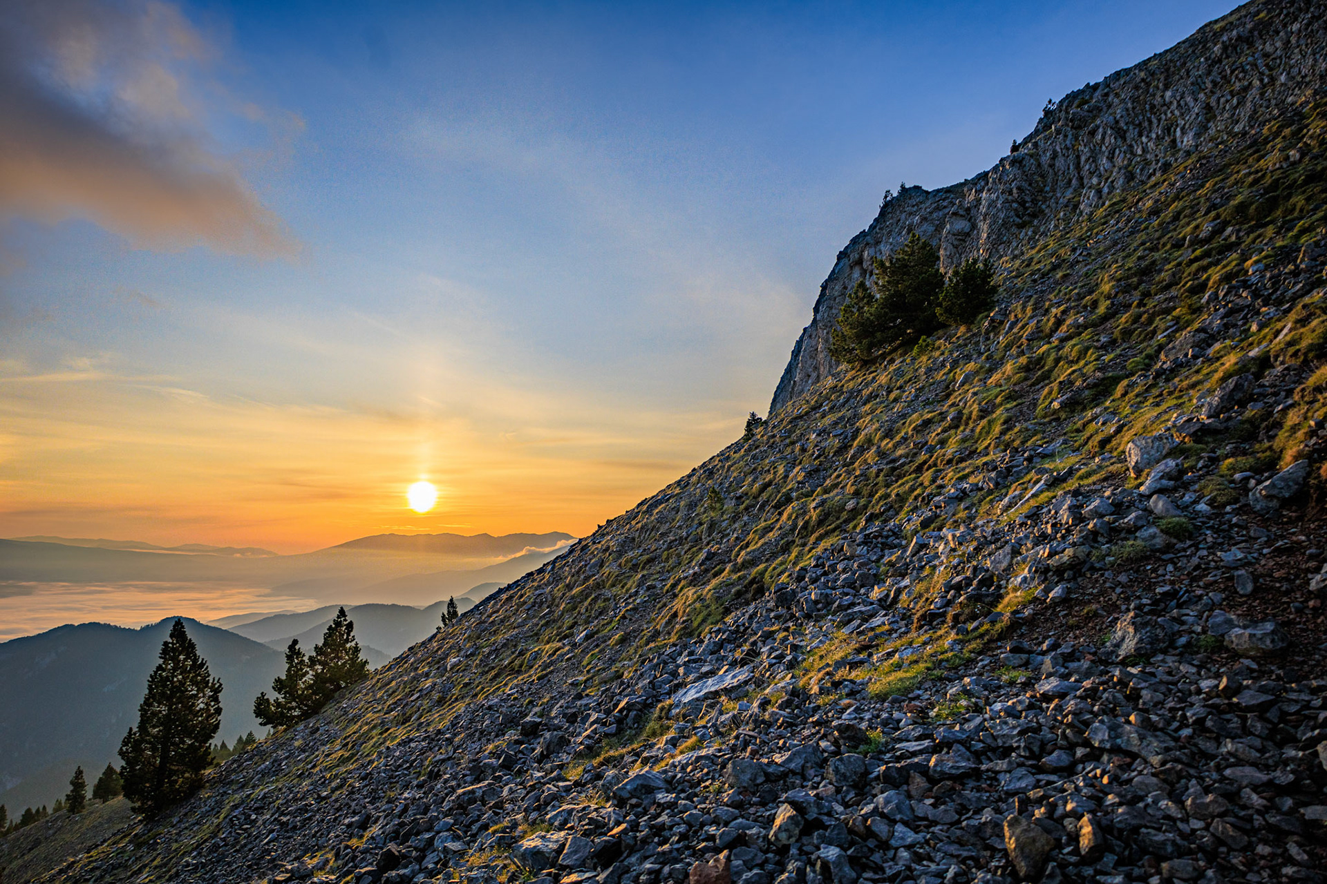 National park Cadí-Moixeró, pyrenees, spain
