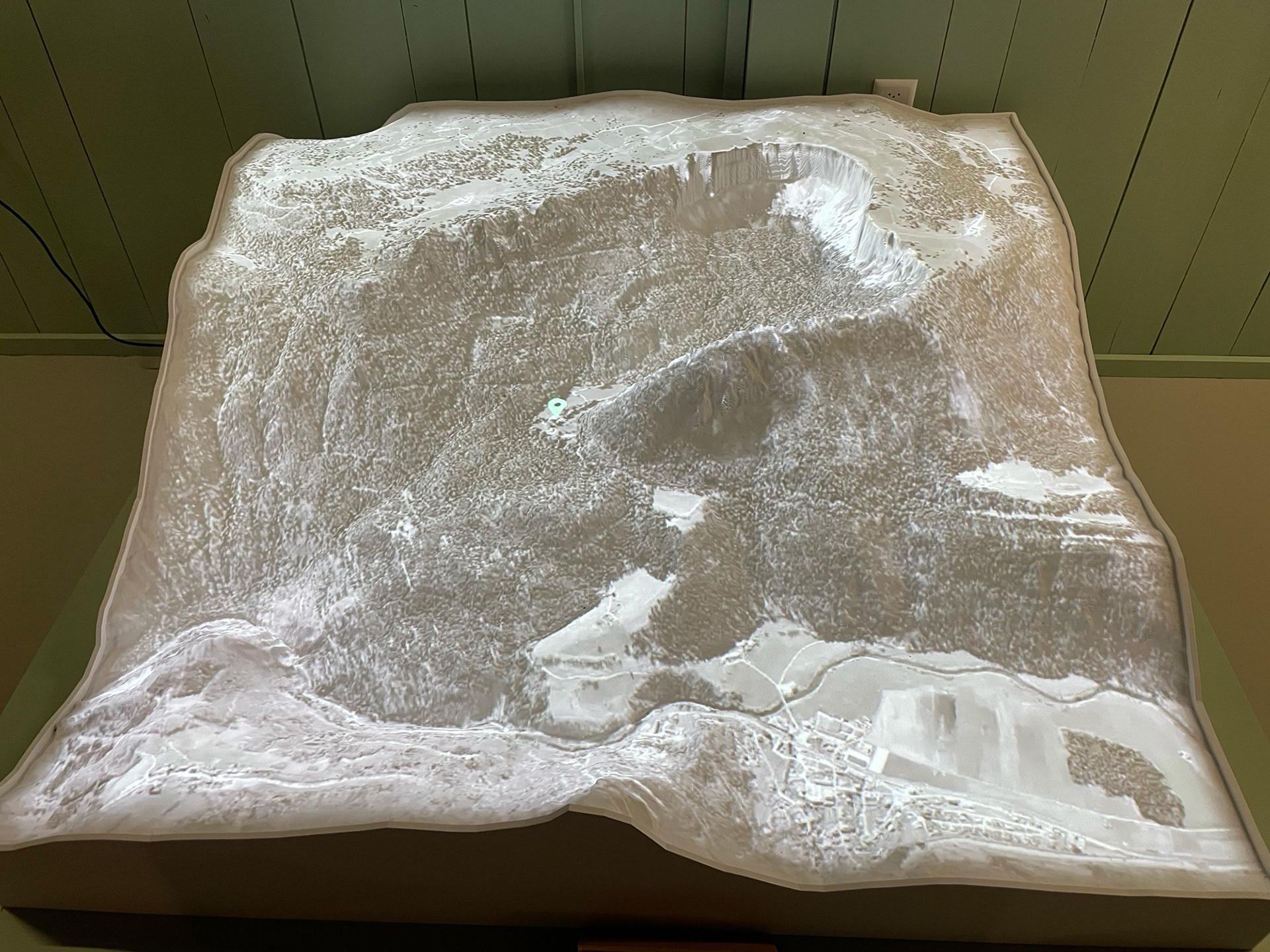 Maquette 3D et borne multimédia