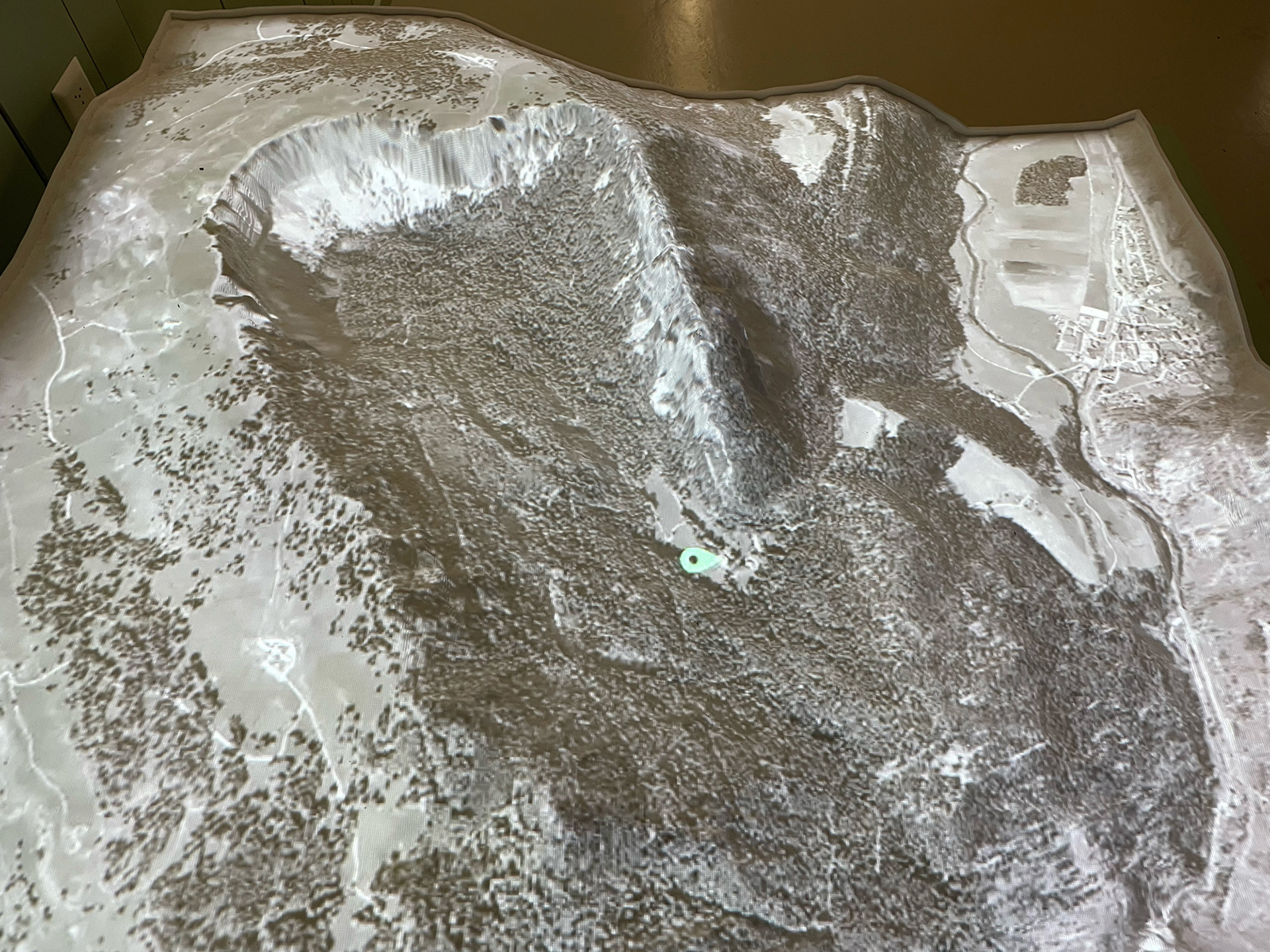 Maquette 3D et borne multimédia