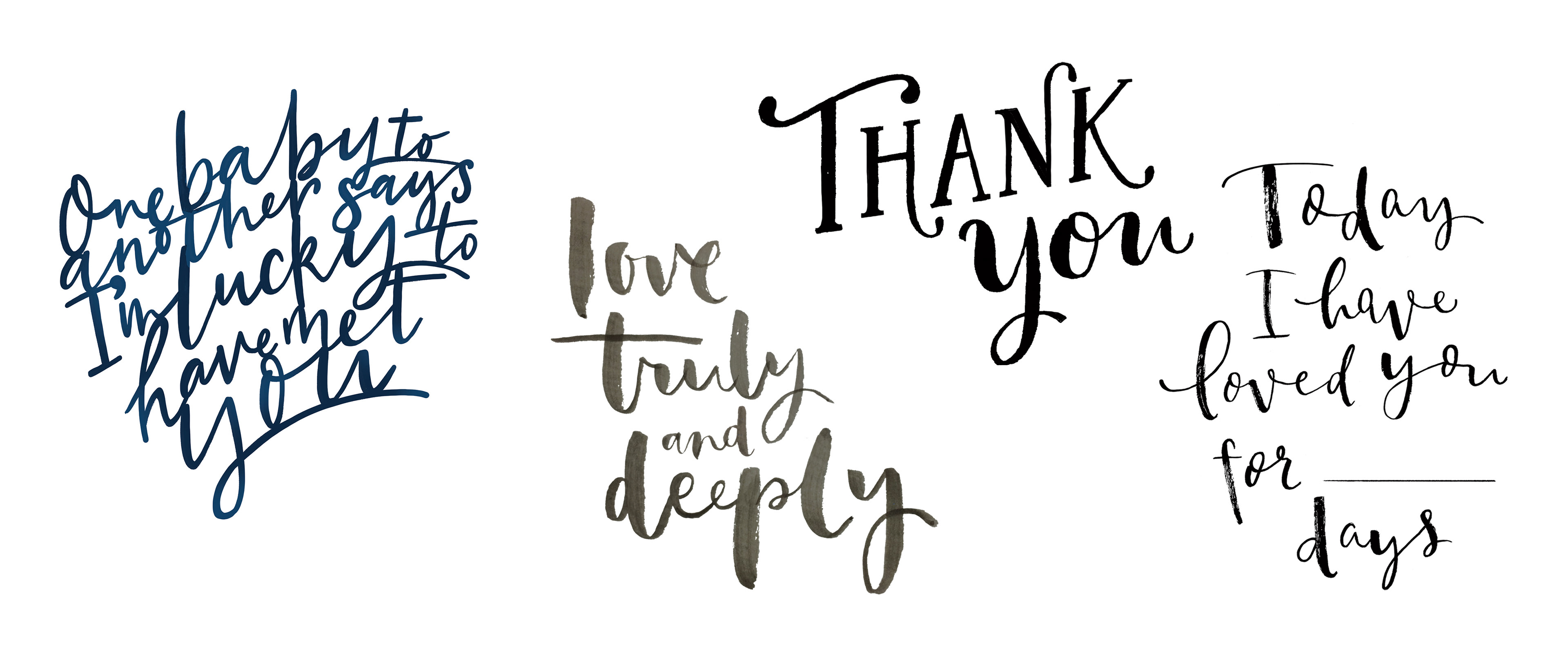 Hand Lettering - personal work