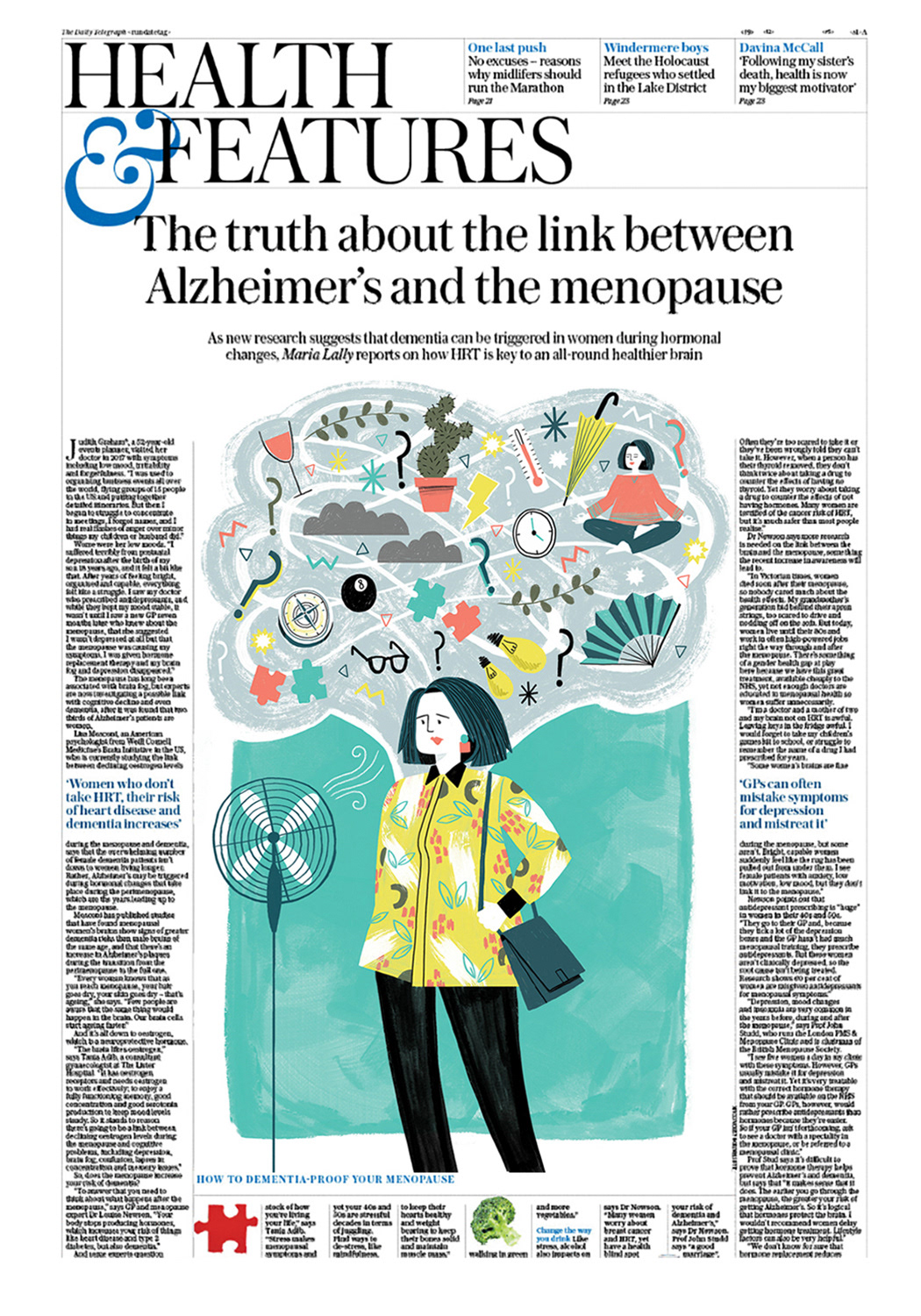 Editorial Illustration for the Telegraph