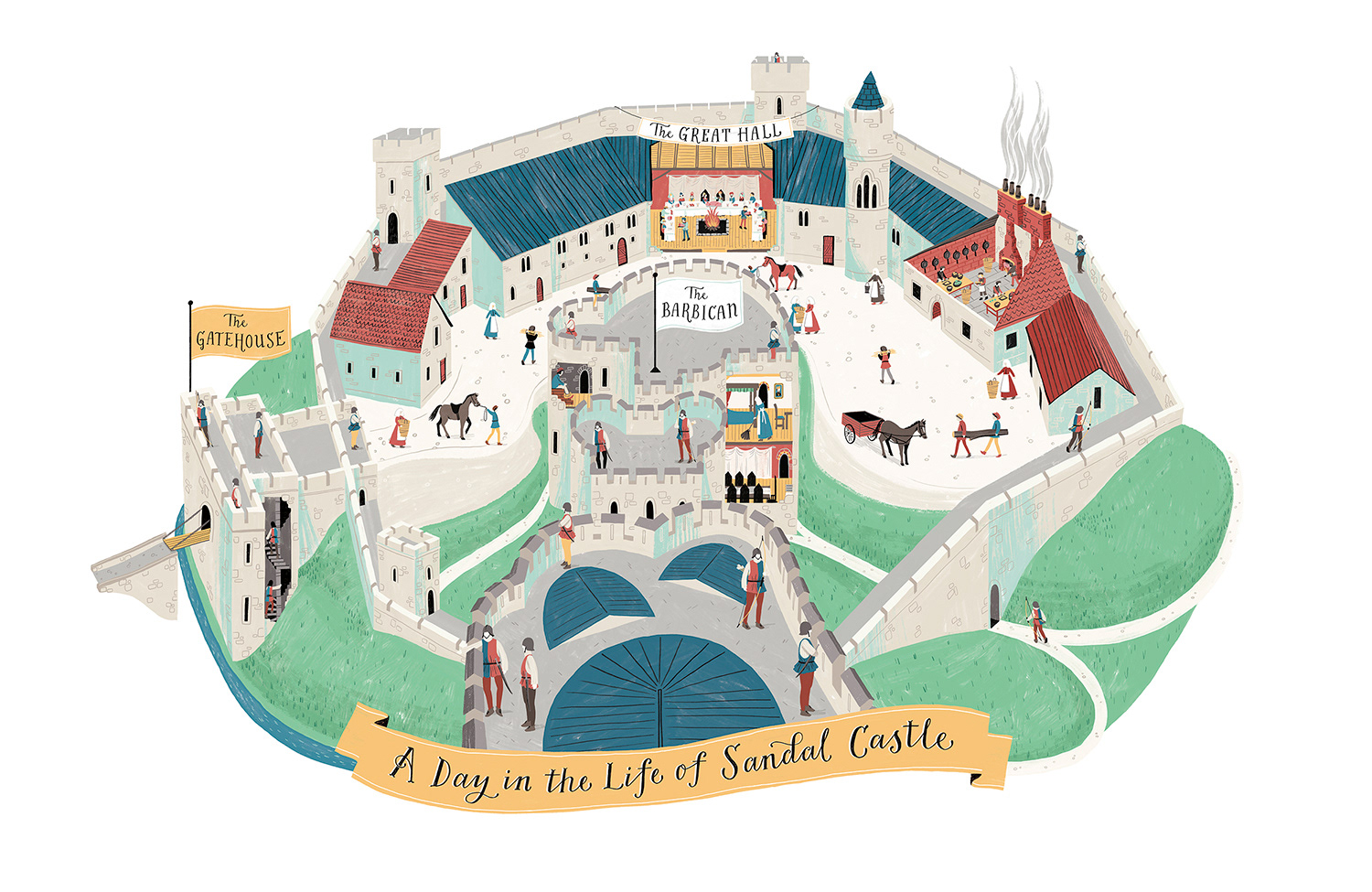 A Day in the Life of Sandal Castle - for Wakefield Museums