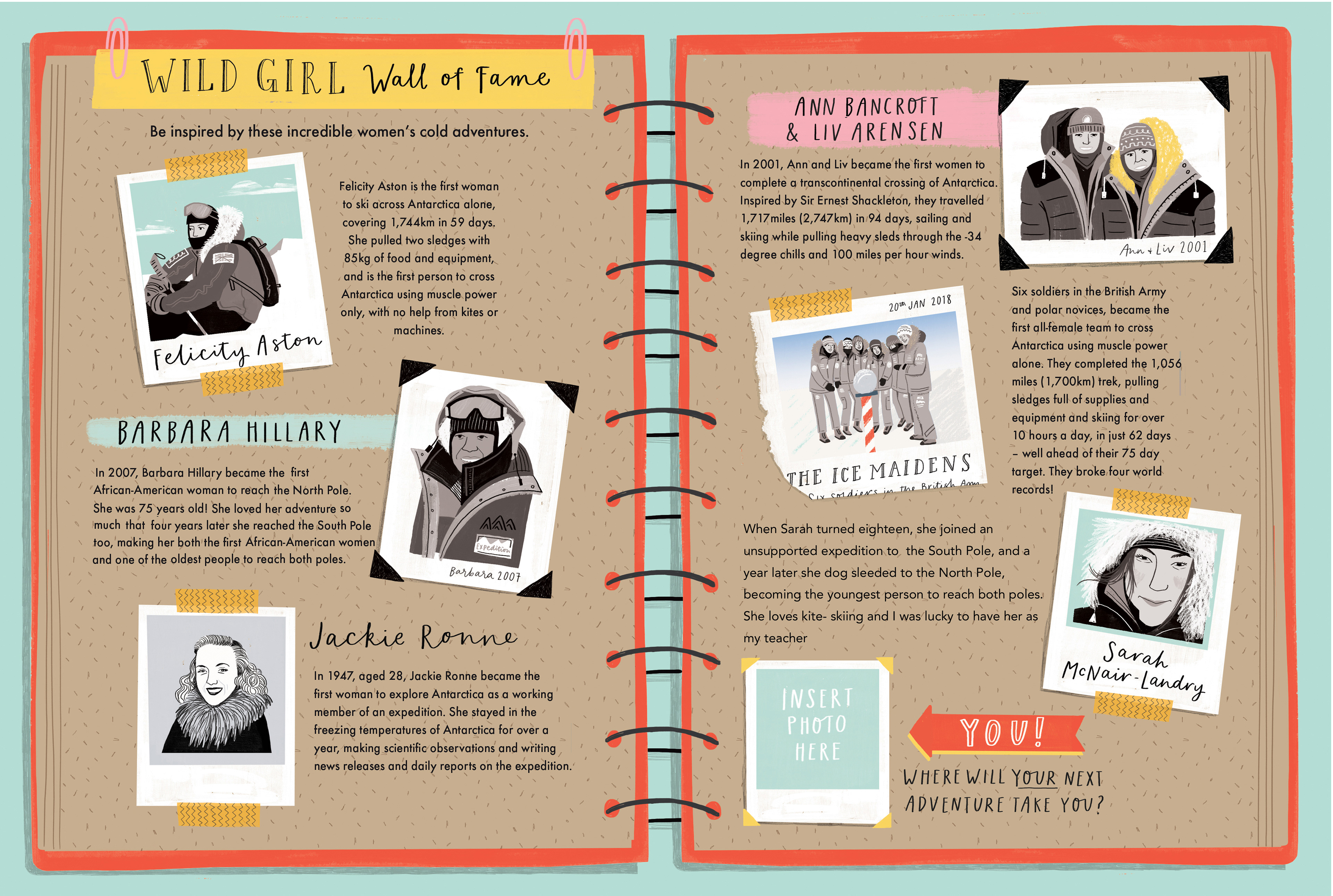 Wild Girl Portraits - Written by Helen Skelton. Published by Walker Books