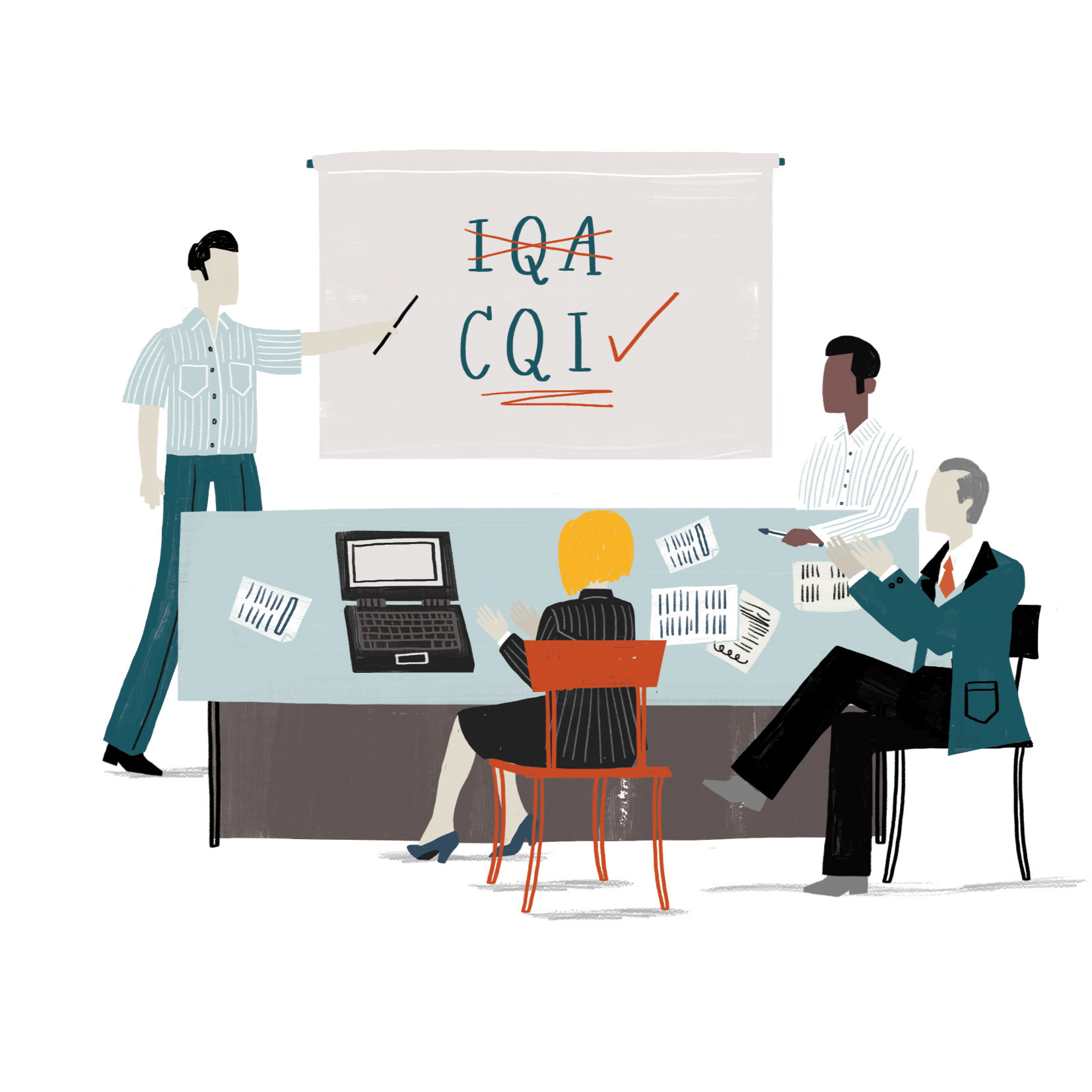 Infographics for CQI