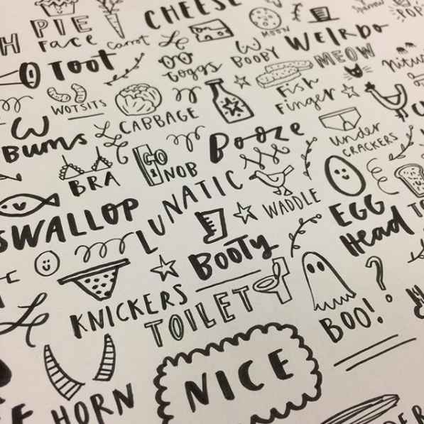 Hand Lettering - personal work