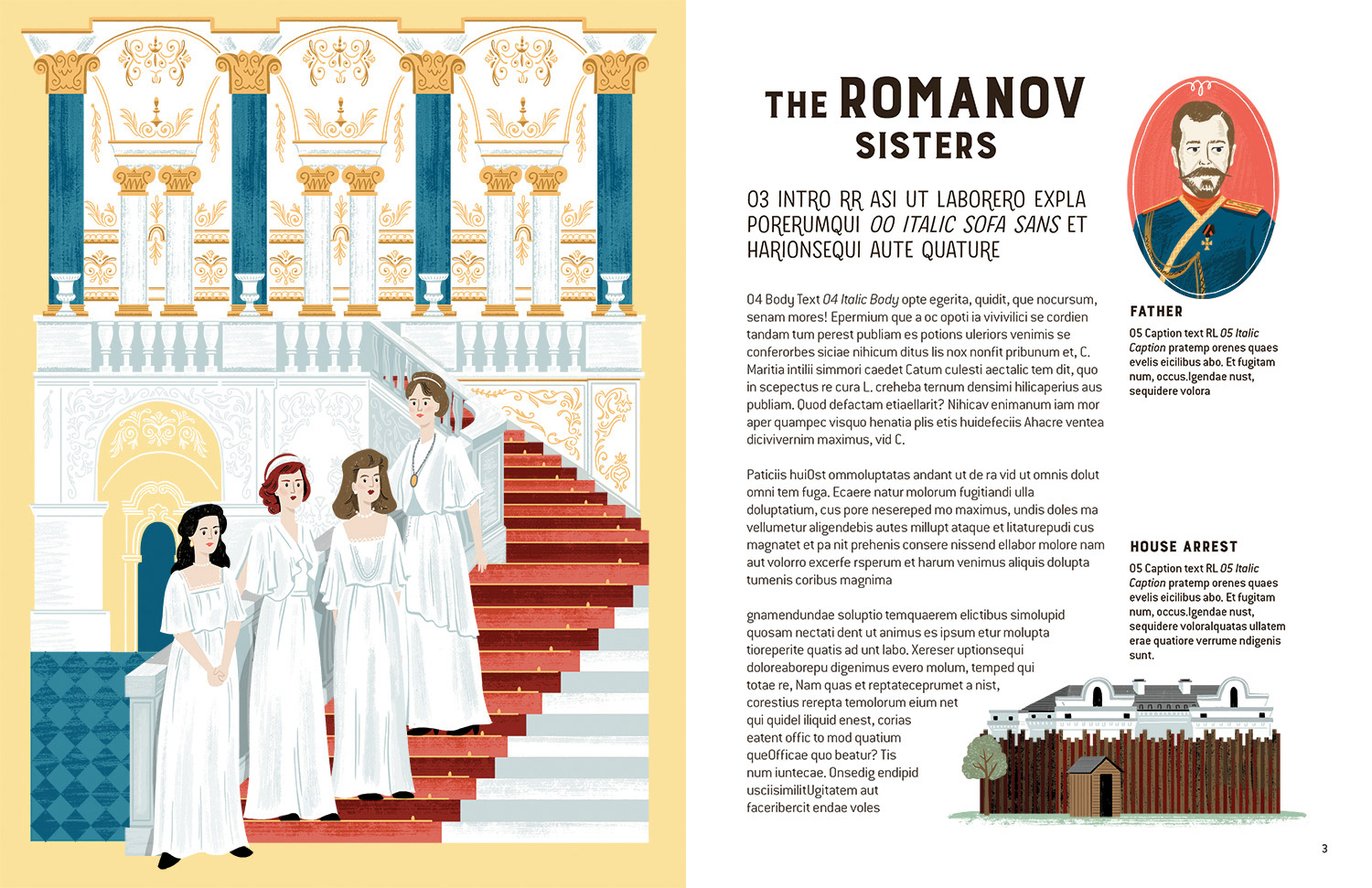 Sisters Book - Famous Sisters throughout history. Published by Neon Squid