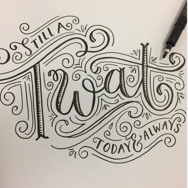 Hand Lettering - personal work