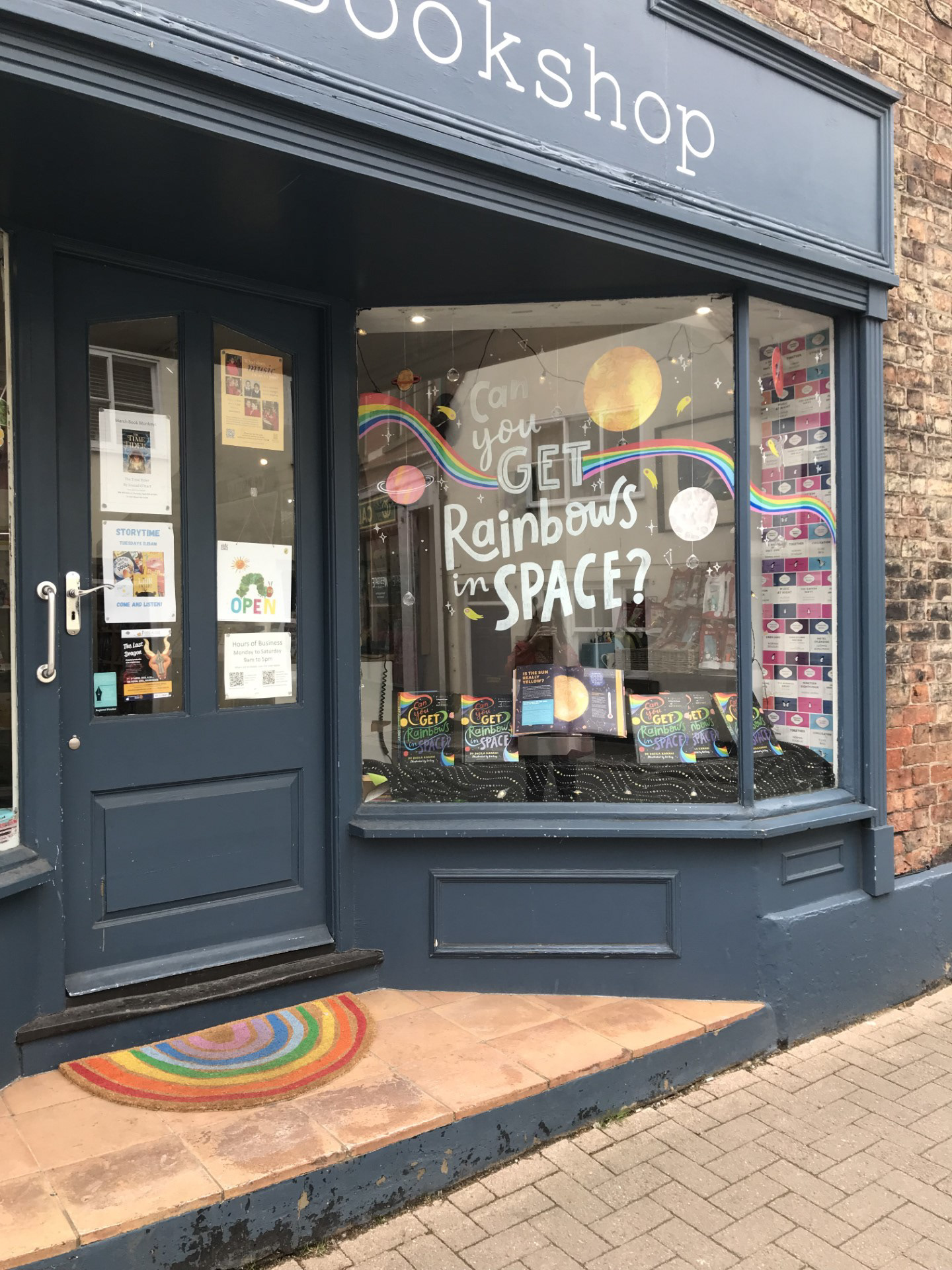 Can You Get Rainbows in Space? Ripon Shop window