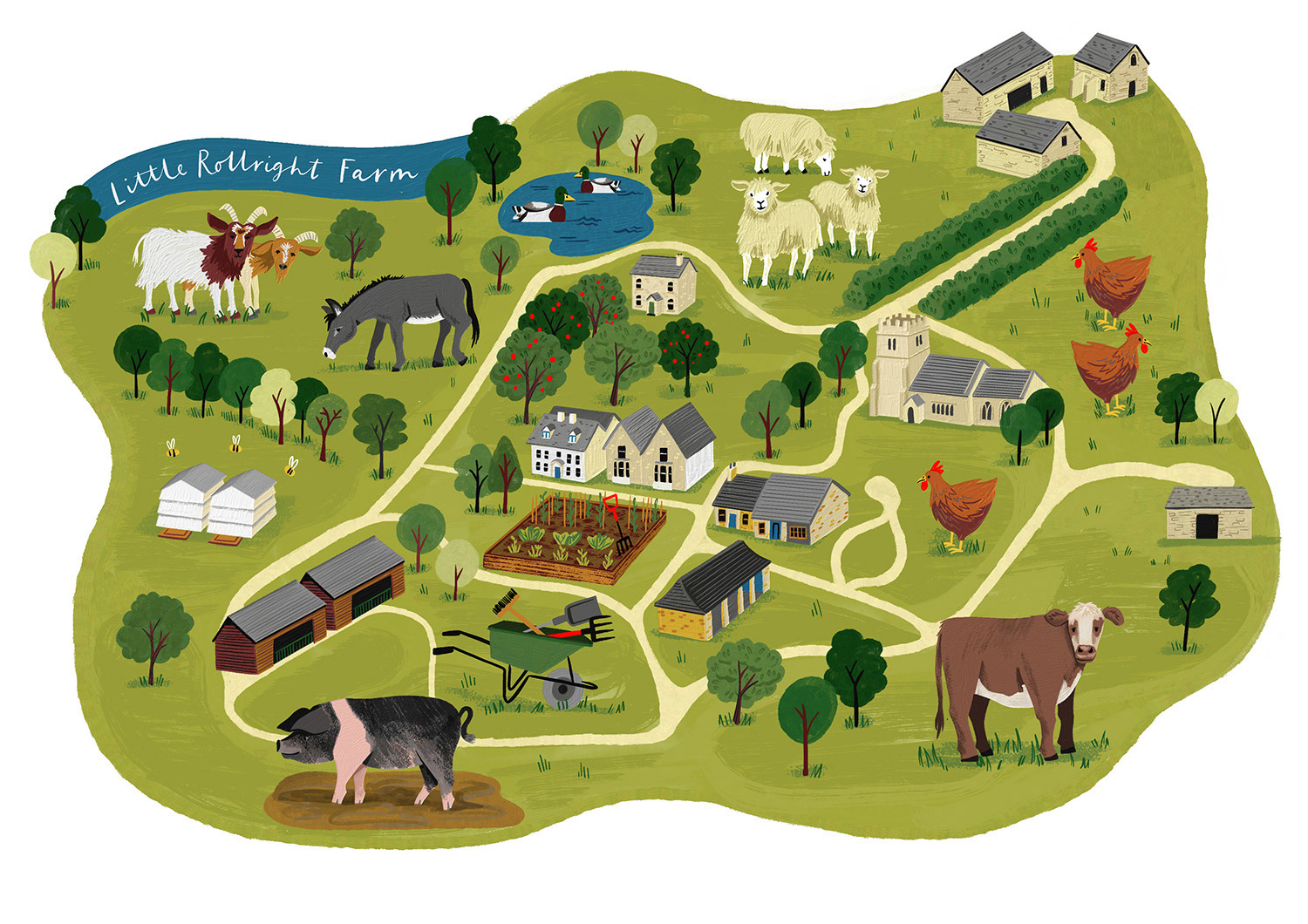 Little Rollright Farm, Cotswolds