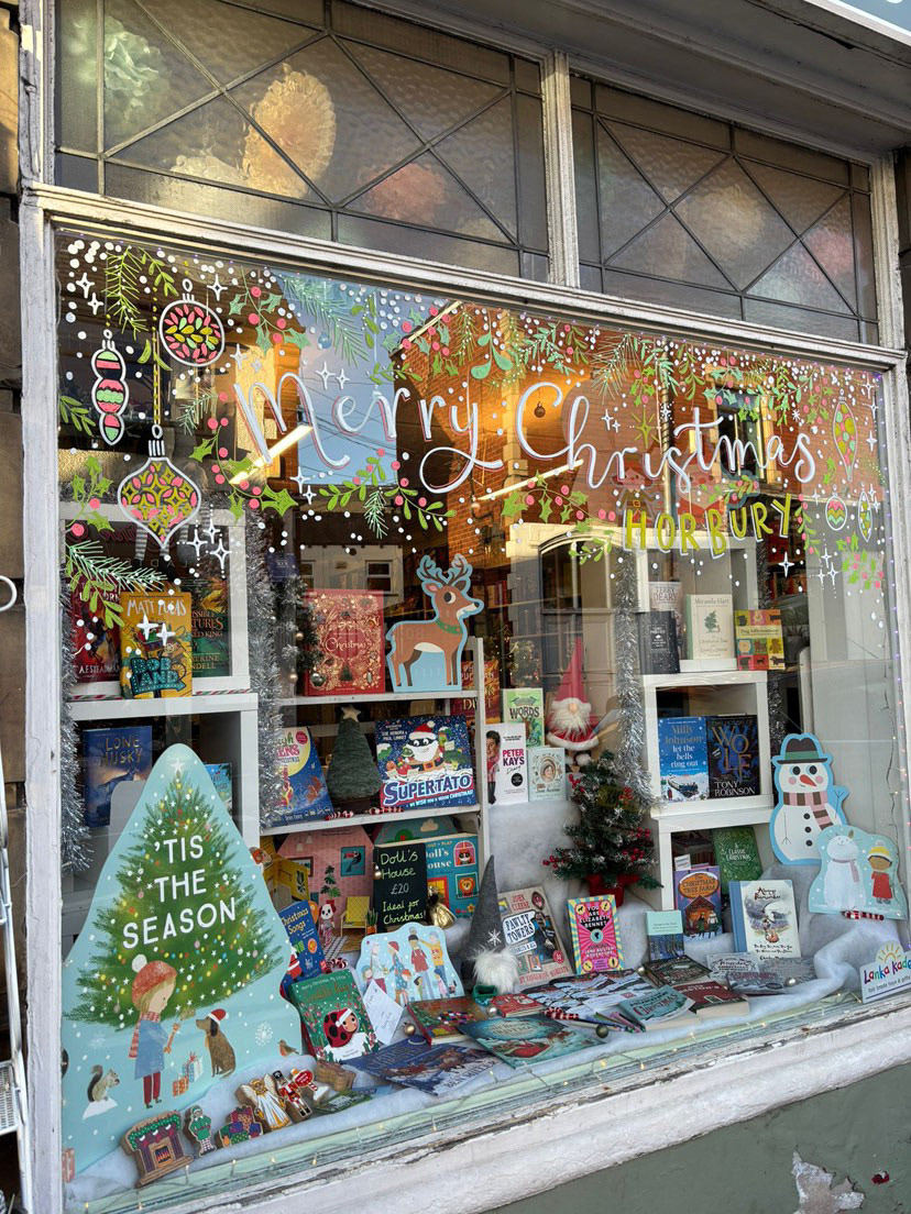 Christmas window - Horbury