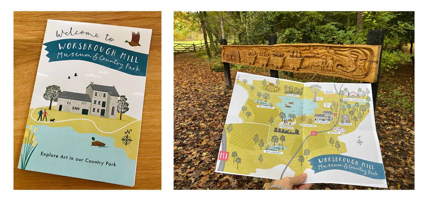 Map for Worsbrough Mill Museum & Country Park