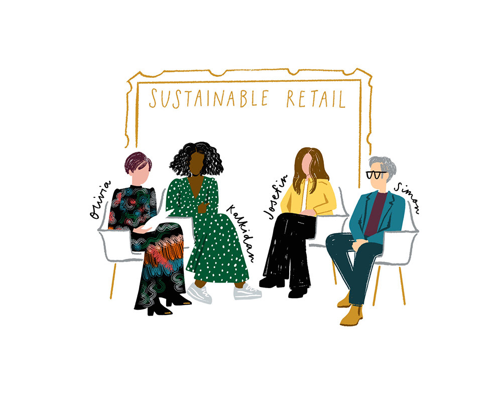 Event illustrations following Pure London