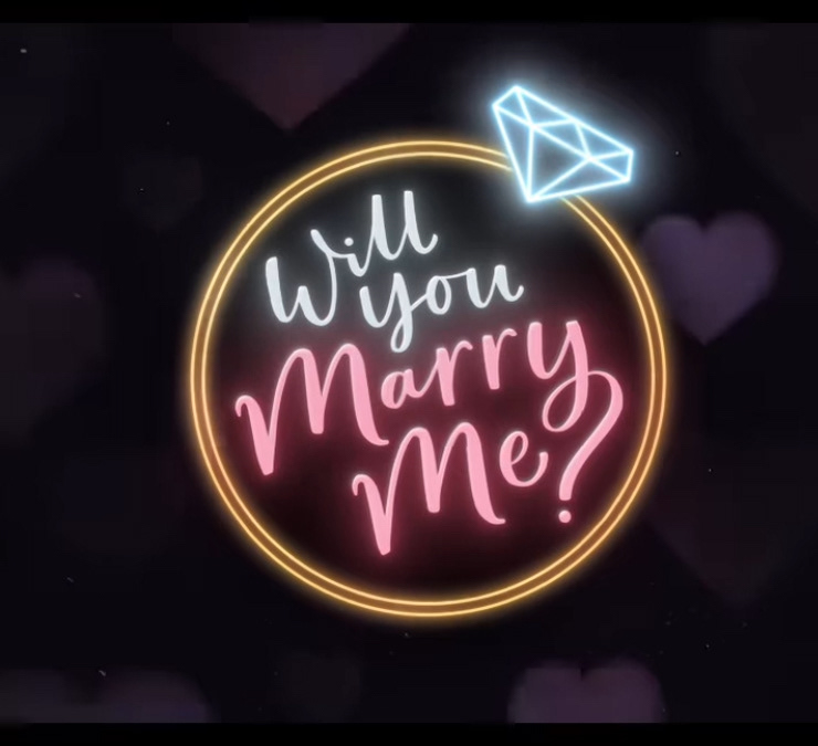 Will You Marry Me titles- Channel 4 / Button Down