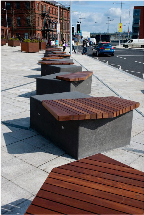 side walk boulders, Unknown