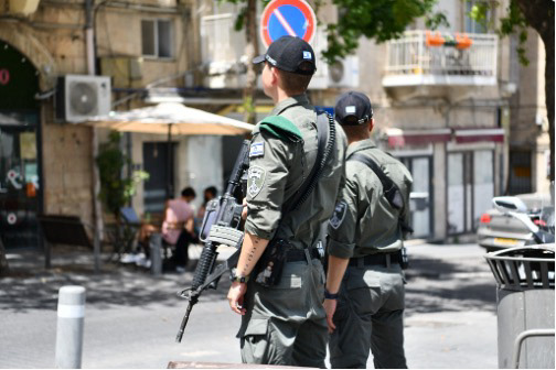 officers in the city, Jerusalem