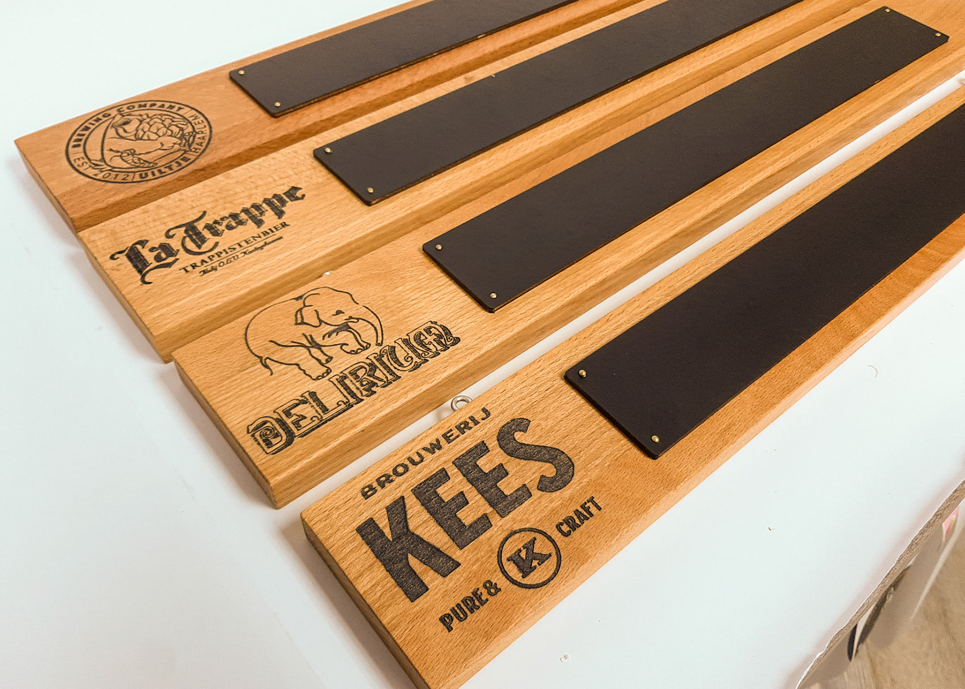 Tapborden met krijtvlak