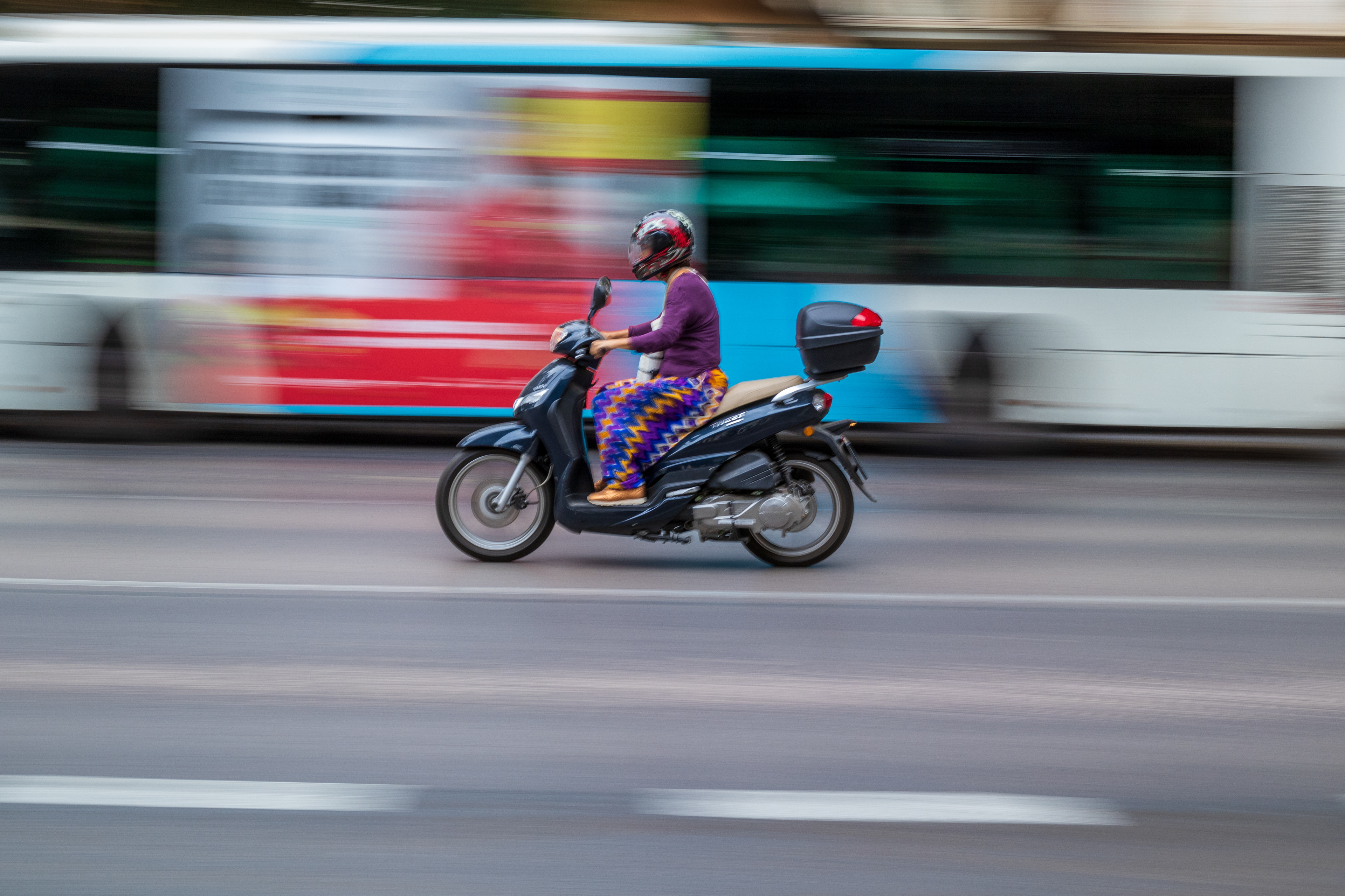 Panning shot