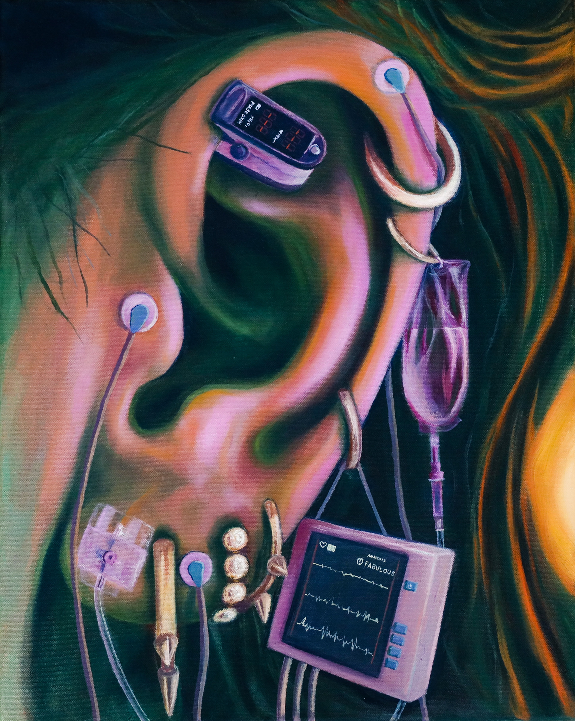 40x50cm, oil on canvas, 2022