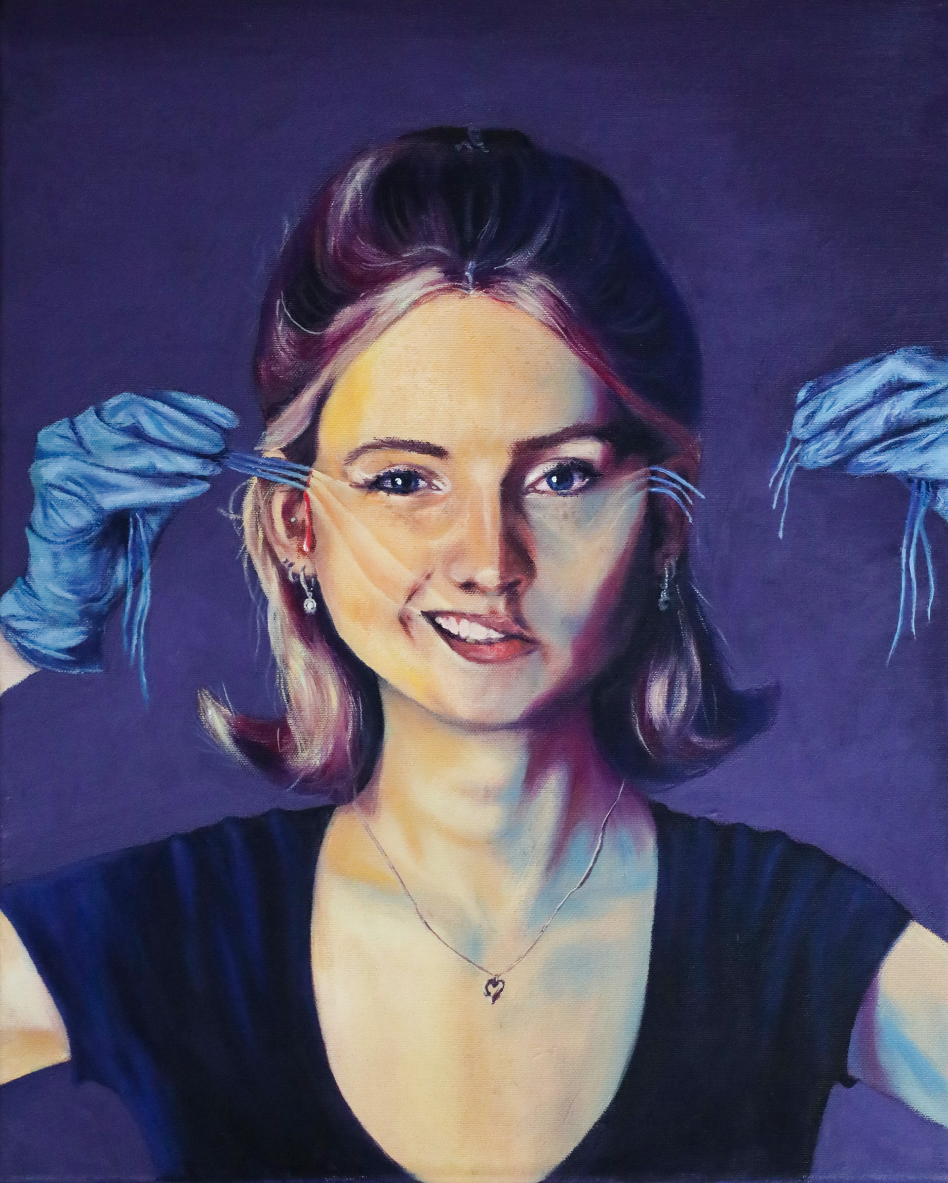 40x50cm, oil and acrylic on canvas, 2022