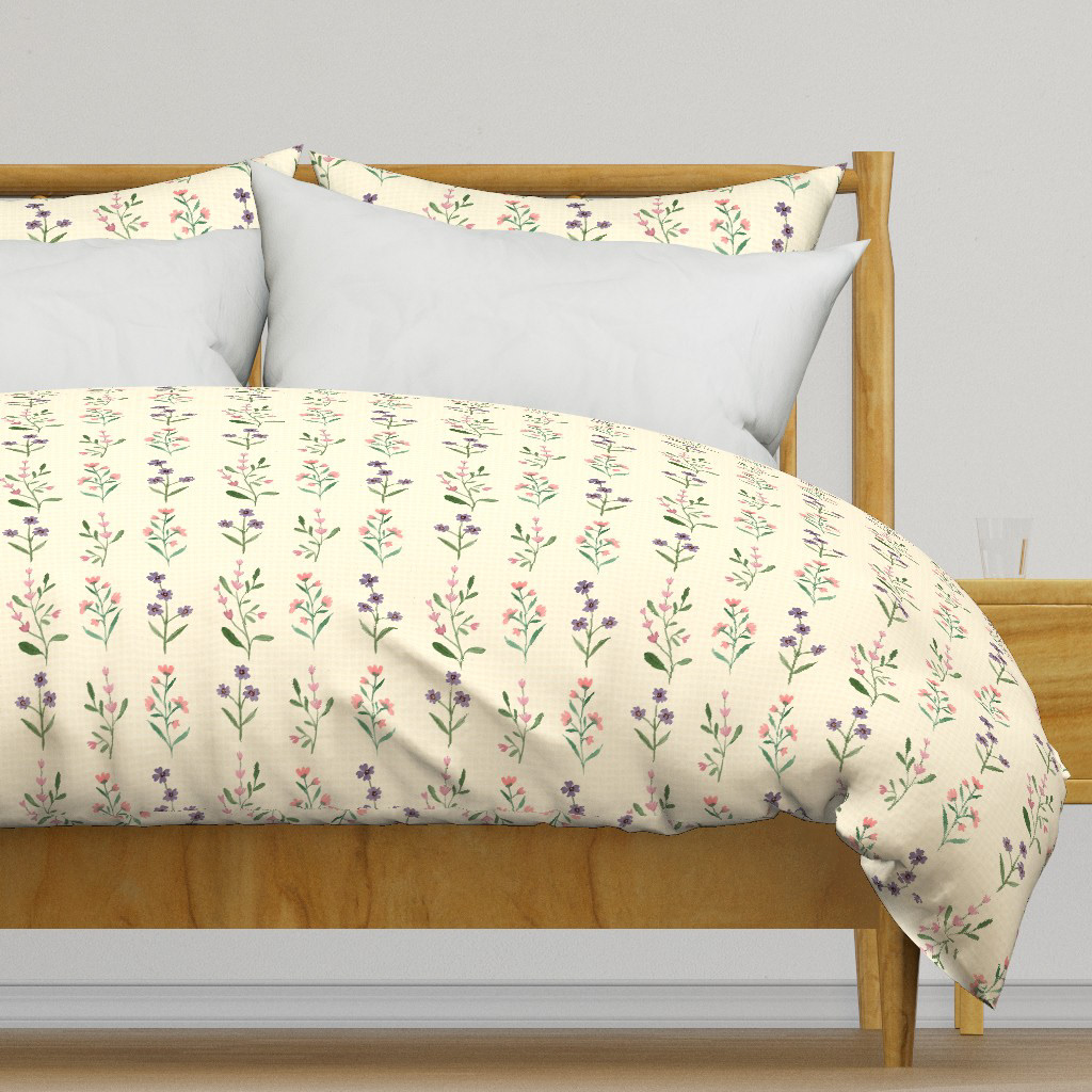 Wildflower floral textured Duvet