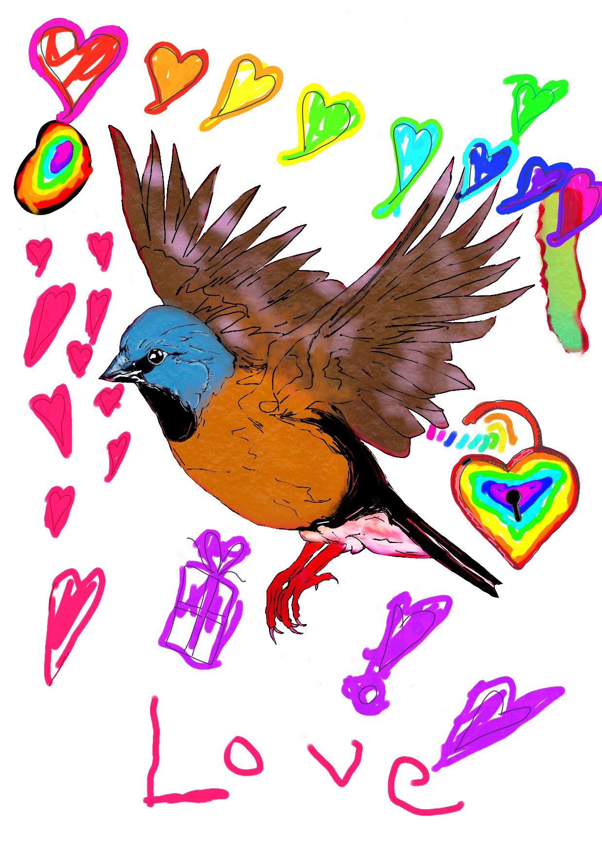 Save the Black-Throated Finch project