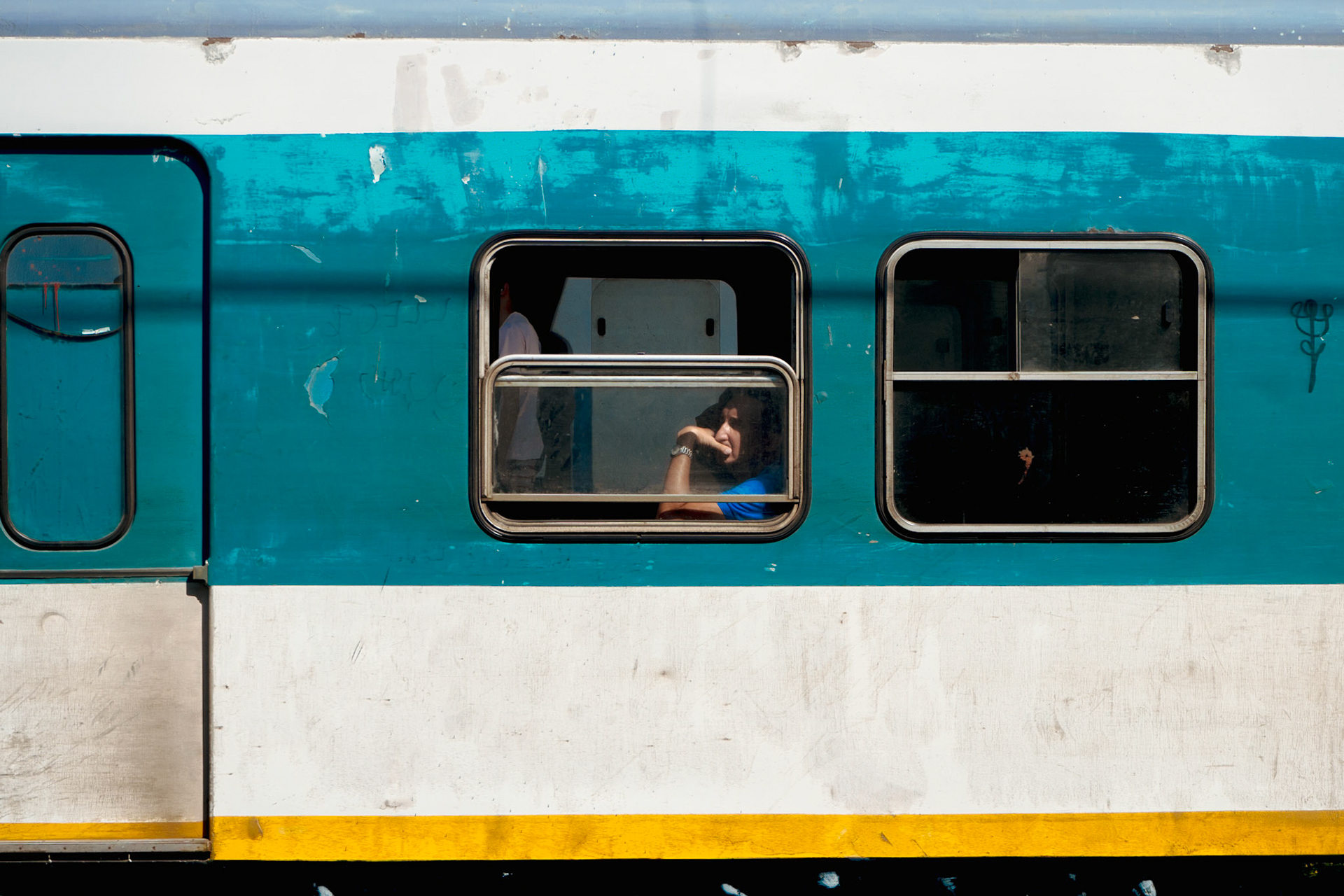 Le train de banlieue est le meilleur moyen de se rendre dans les banlieues au nord de Tunis. Abordable, mais peu confortable, et encore moins sécuritaire.