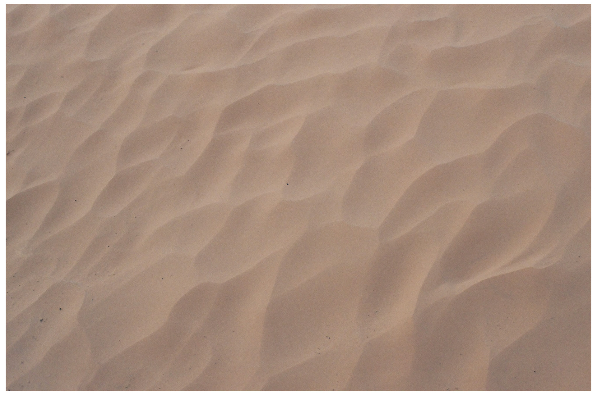 Le sable fin des dunes du Sahara est léger, et il s'incruste partout.