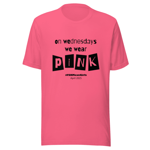 On Wednesdays We Wear Pink Merch