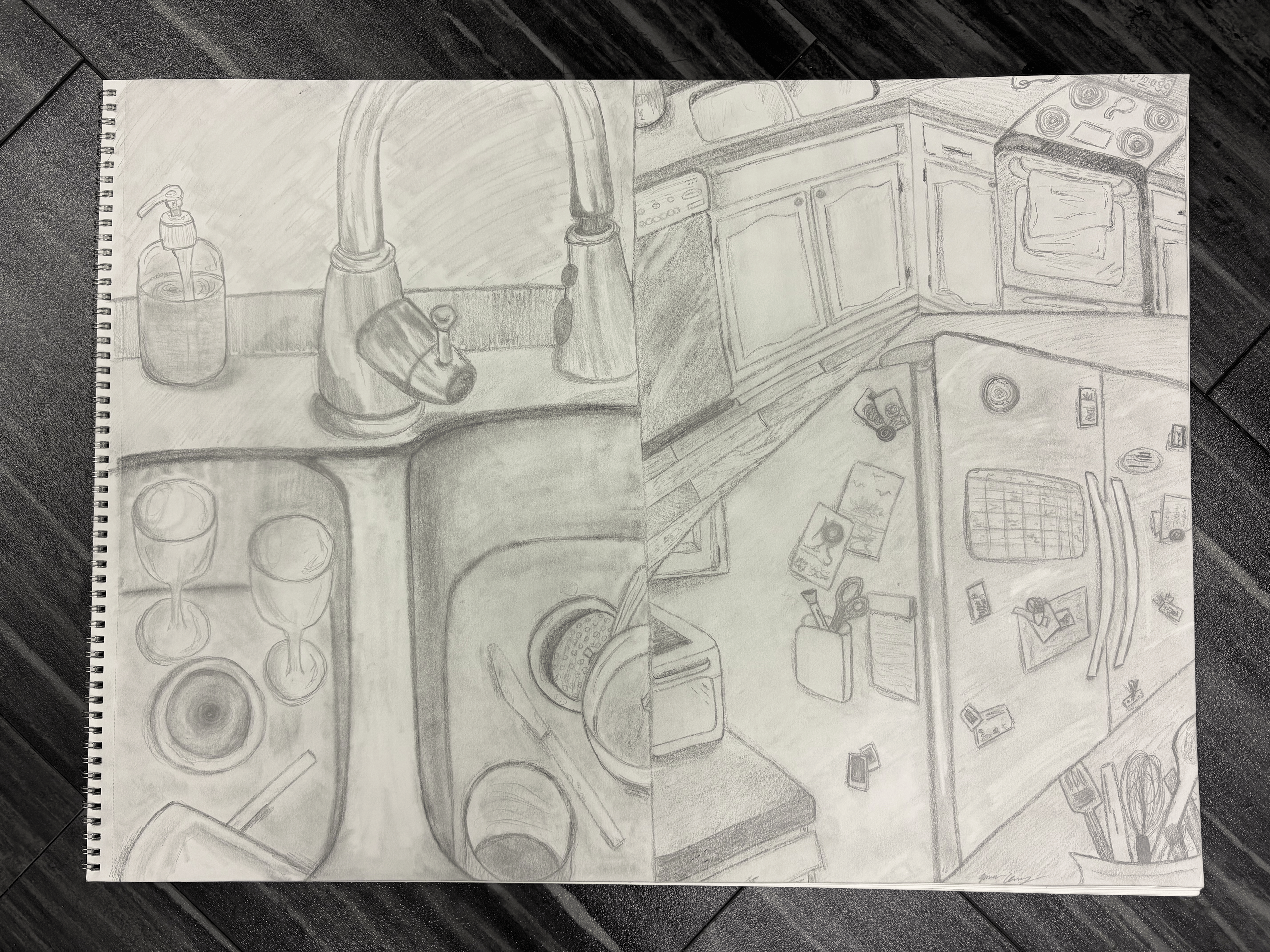 Perspective Pencil Drawing