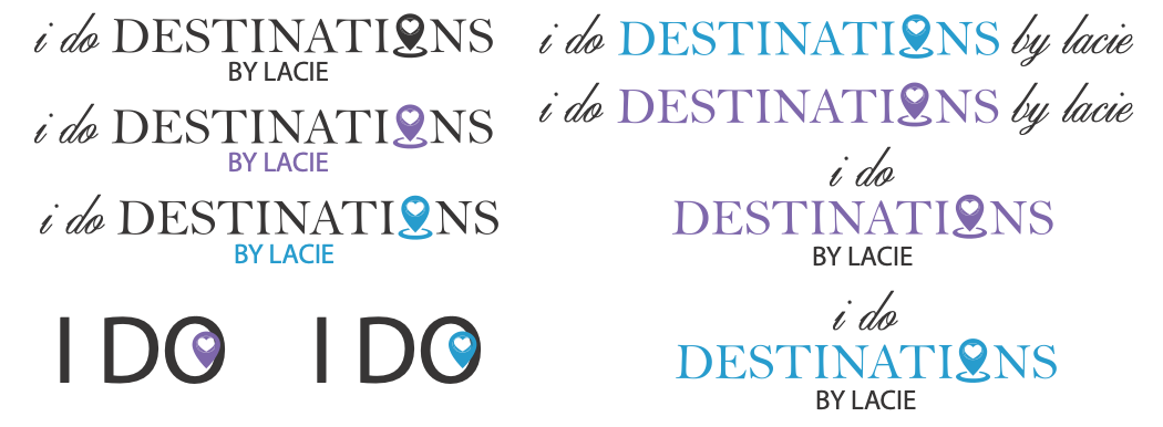 Kept the original color scheme and played on the destination piece