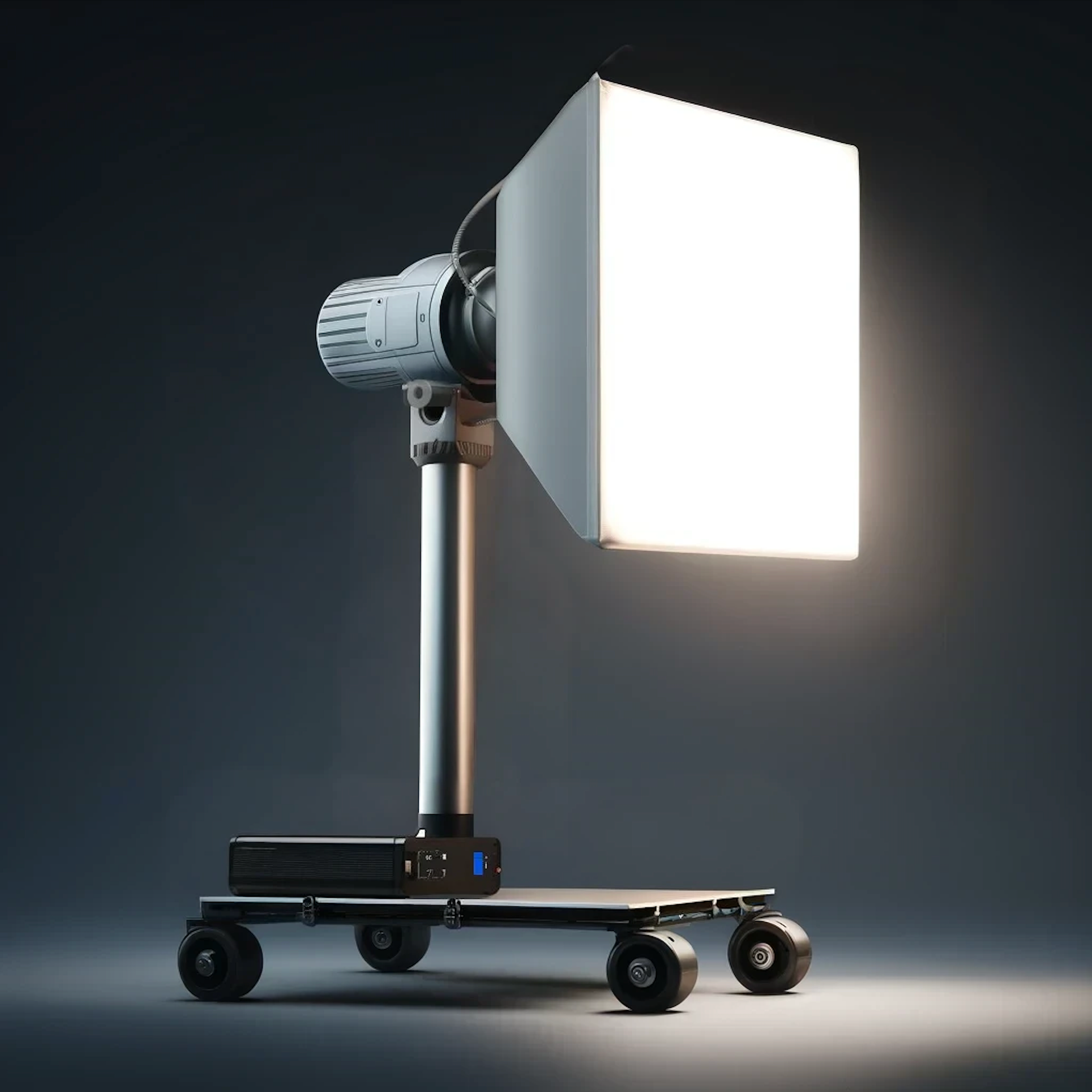 Strobe lighting AI Robot