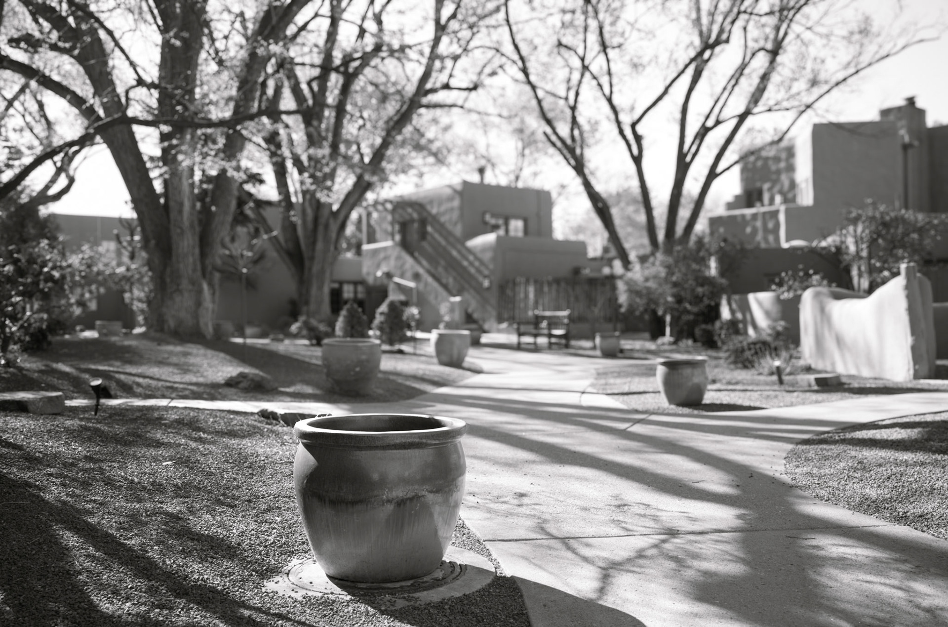 Hotel Grounds in Santa Fe