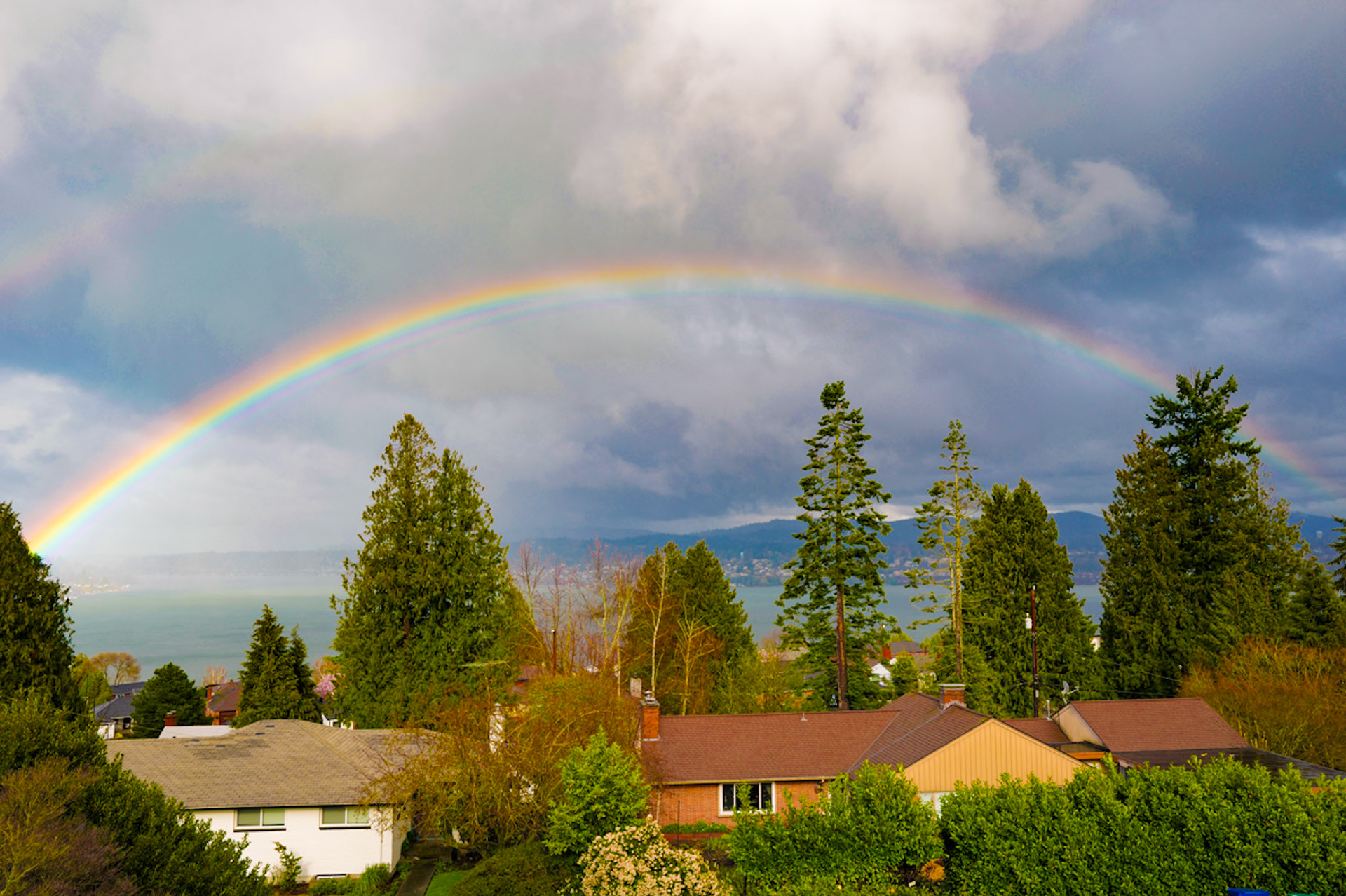 Rainbow in Seattle, 2026
