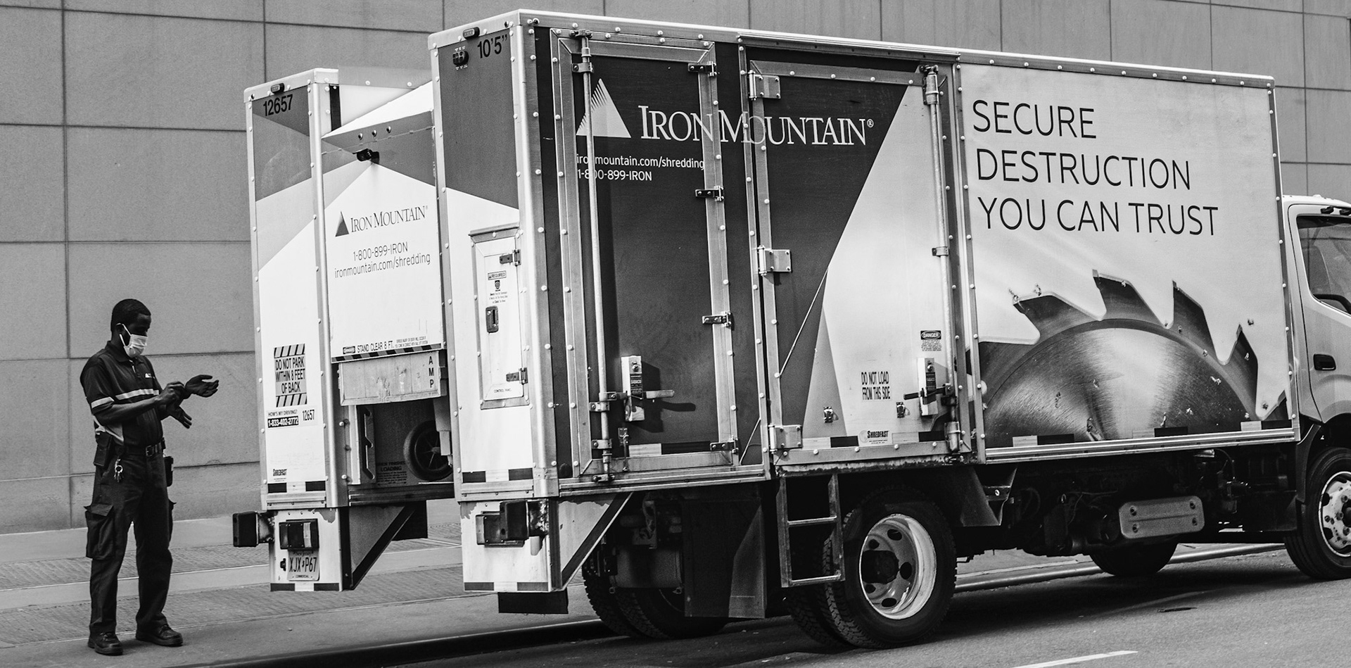 Man About to Shred Paper