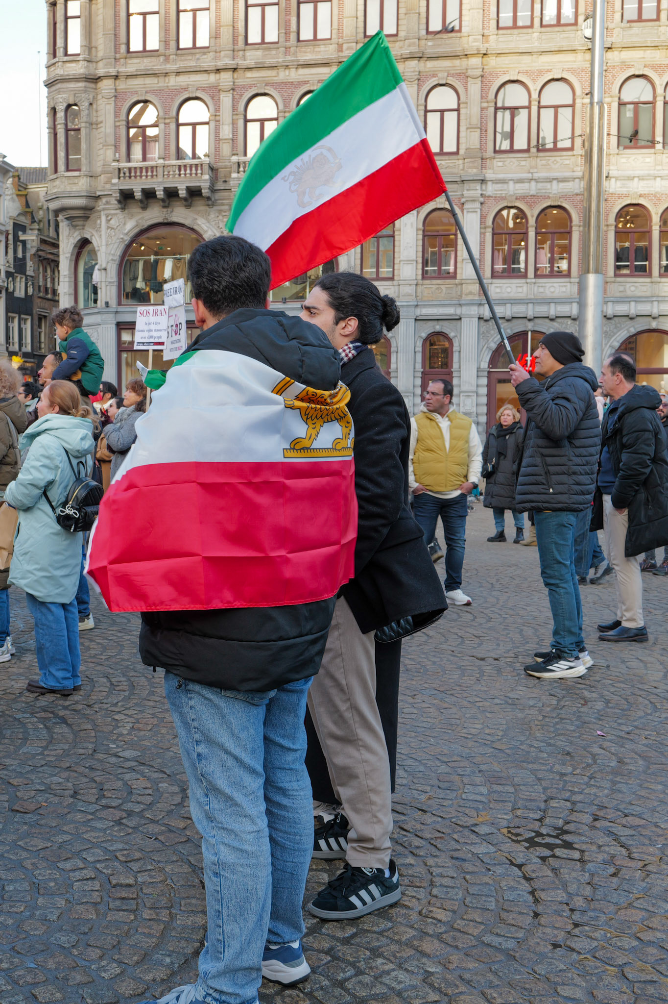 Pro-Iran Protest in Amsterdam, 2026