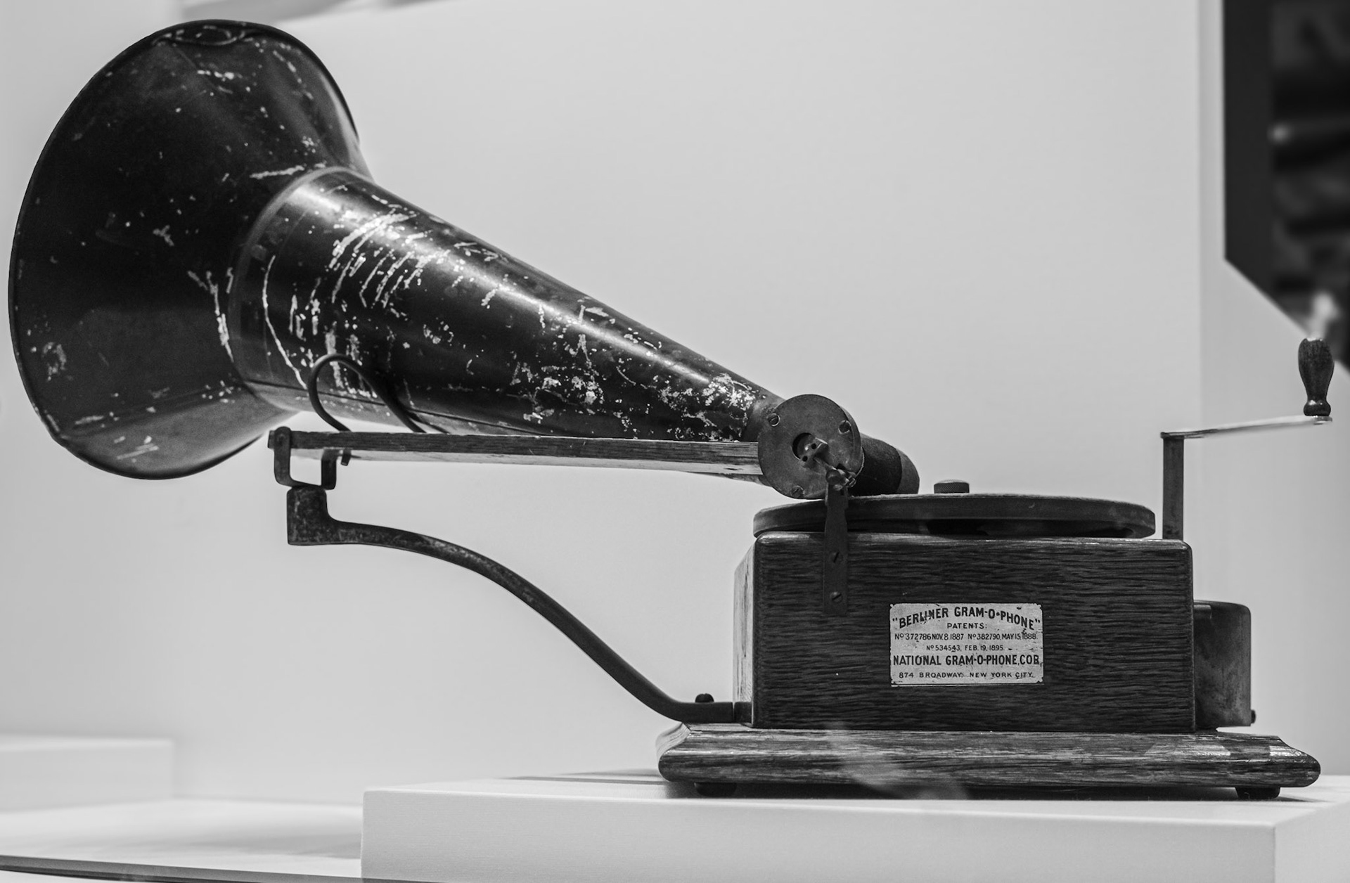 Berliner Gramophone Circa 1887