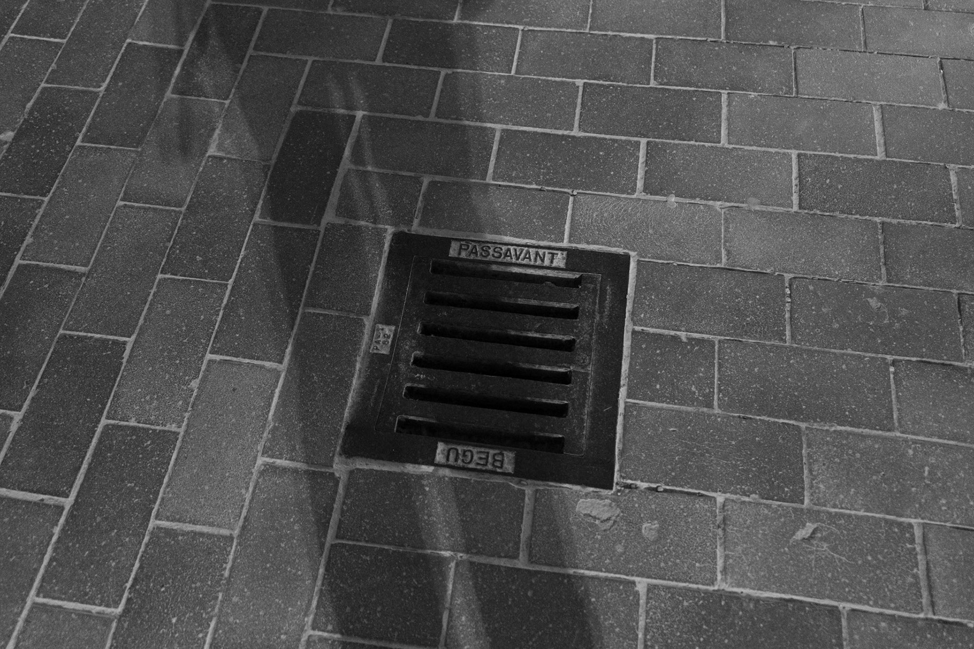 A vent where the gas flowed into the room