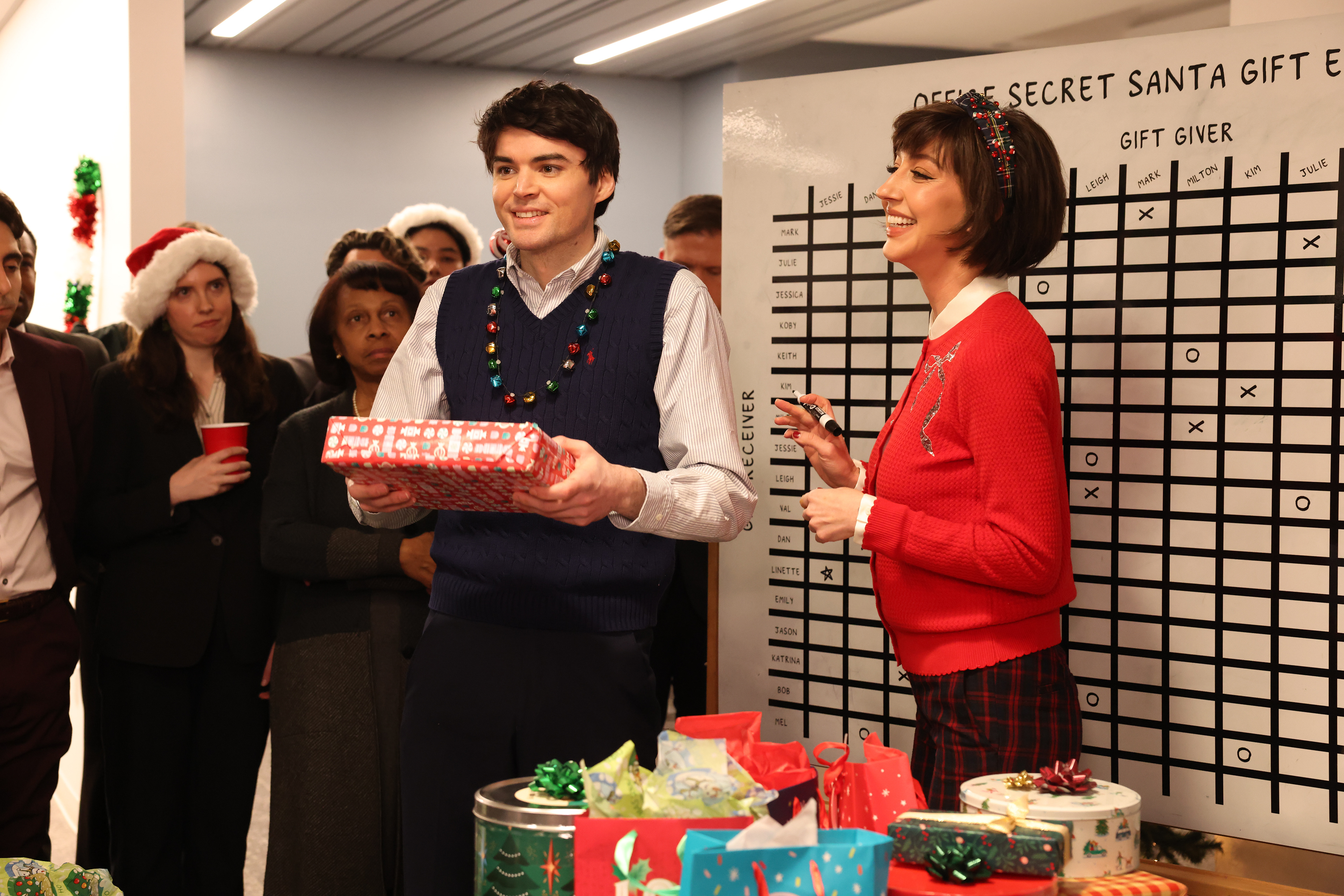 Michael Longfellow and Heidi Gardner - Show 1873- Office Christmas Party Extravaganza