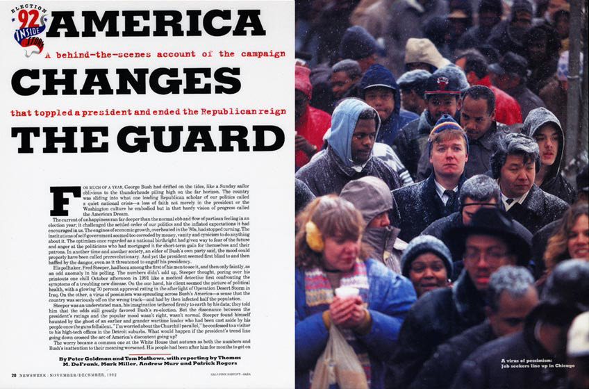 Newsweek recession story